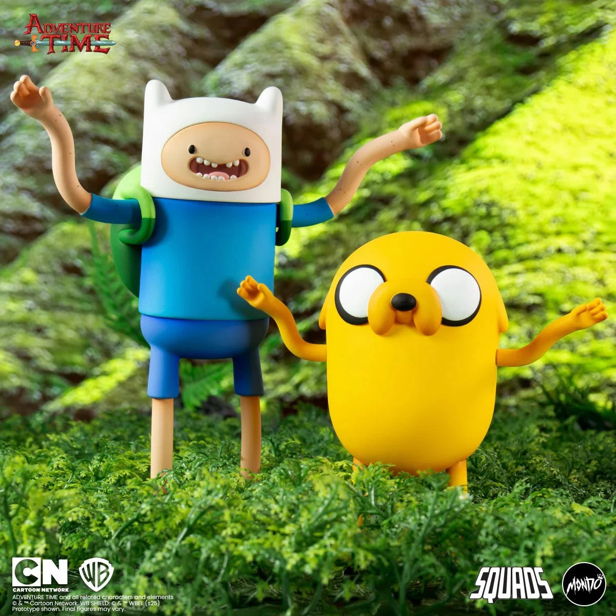 MONDO Squads Jake & Finn Adventure Time Figure Set