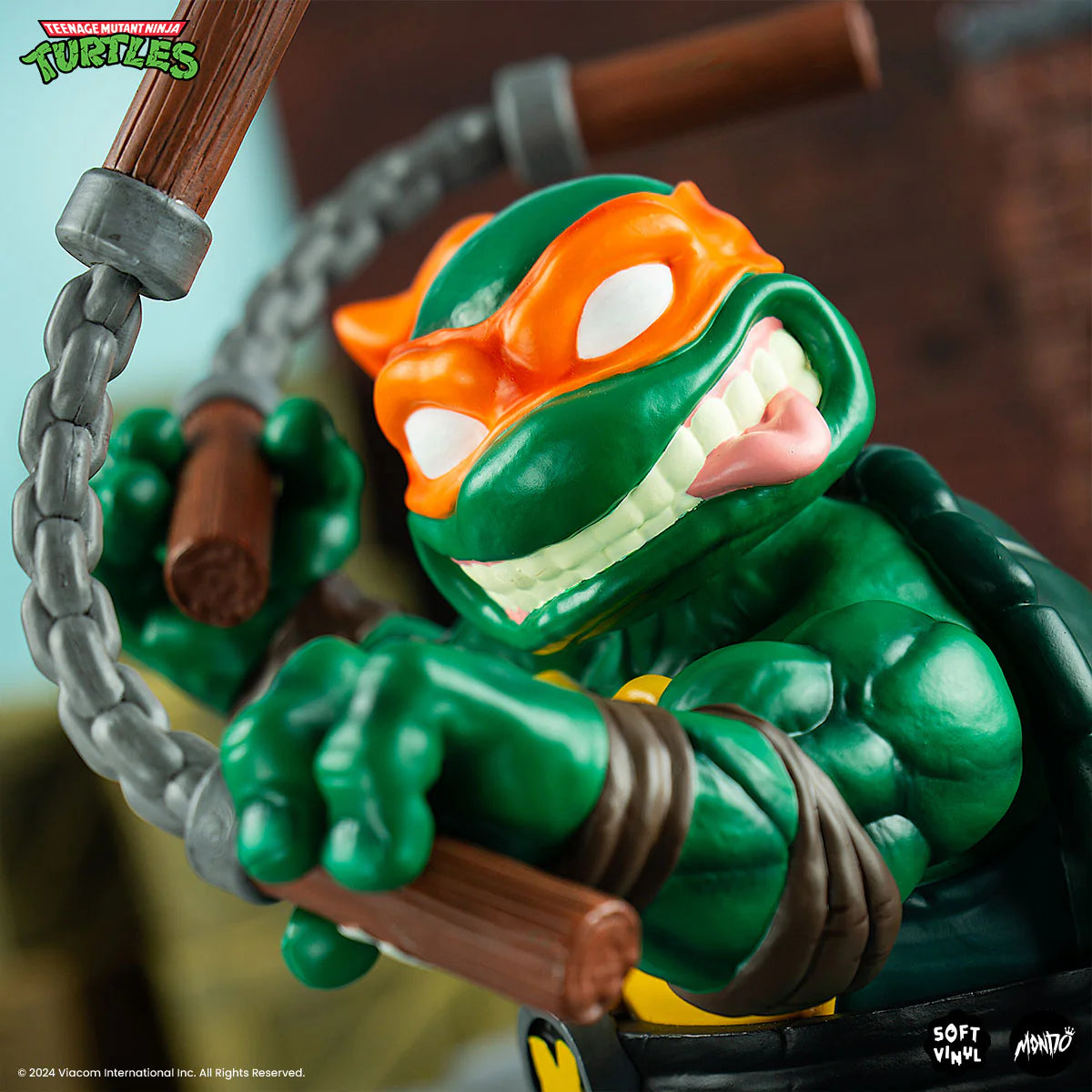 MONDO TMNT Michelangelo 8" Vinyl Action Figure