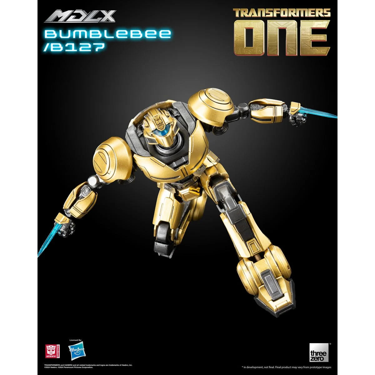 ThreeZero Transformers One Bumblebee B127 MDLX Action Figure