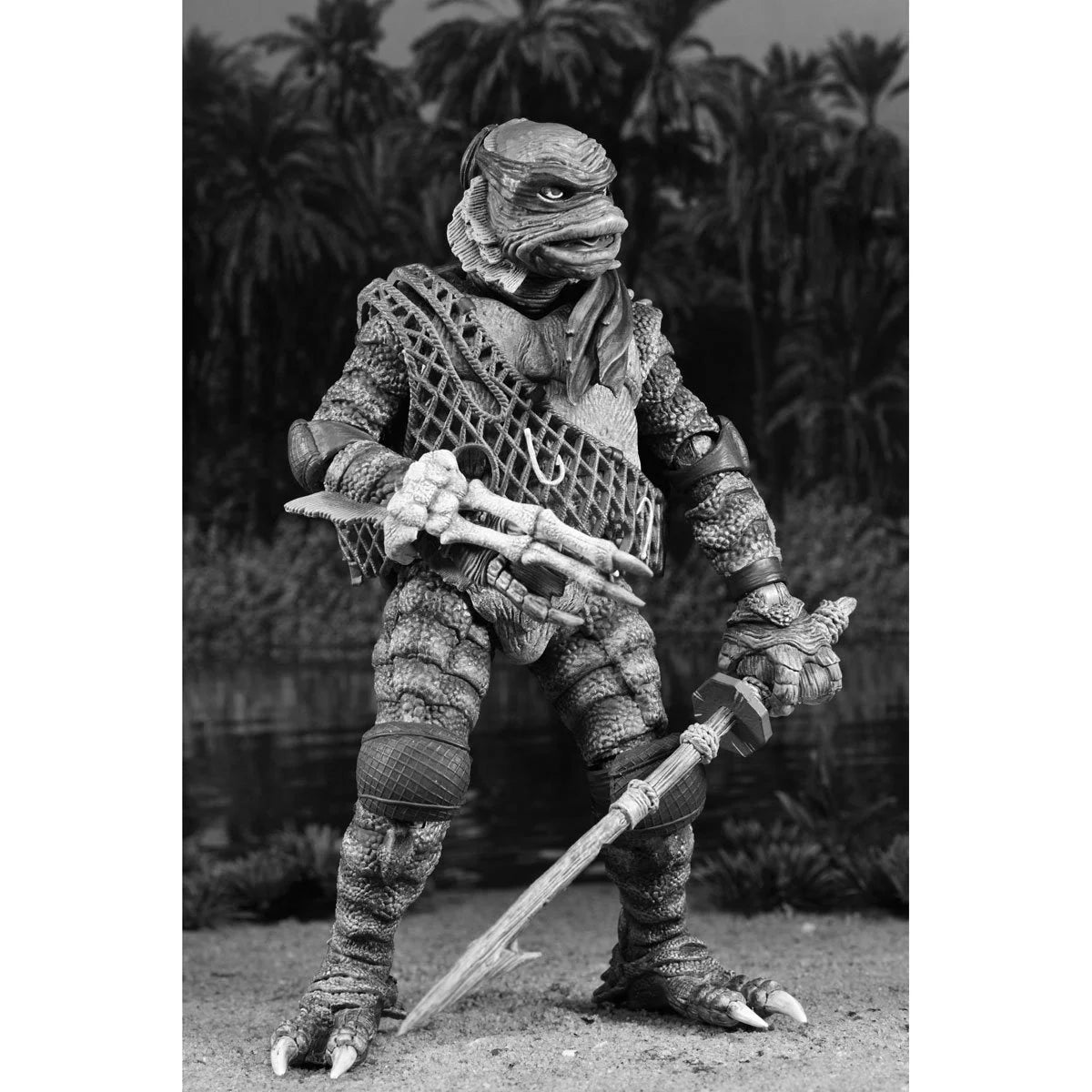 NECA Universal Monsters x TMNT Black & White Action Figure 4-Pack