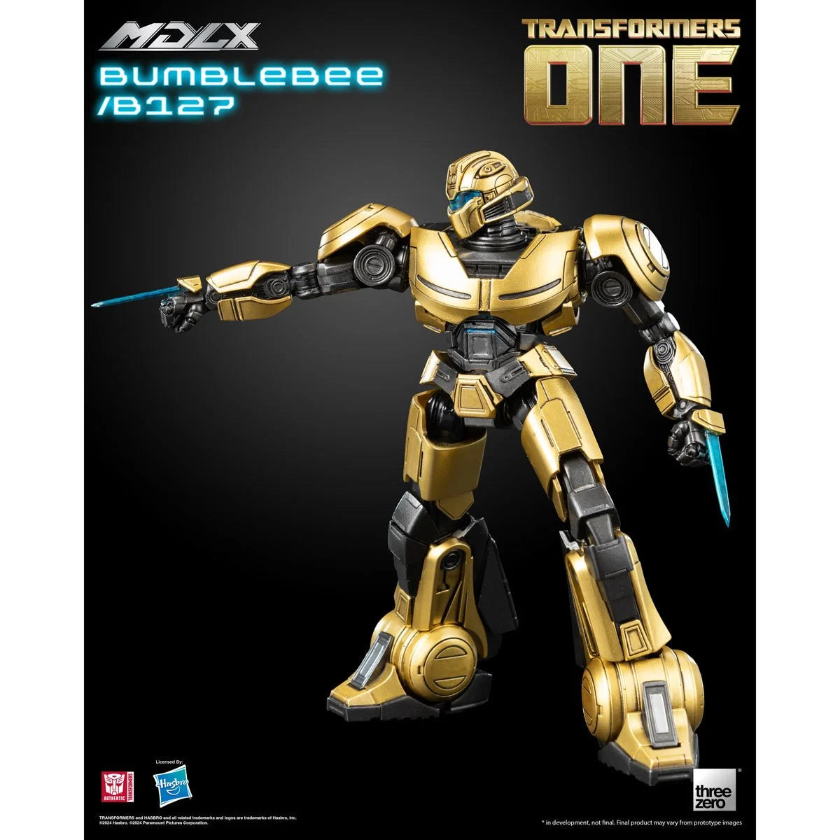 ThreeZero Transformers One Bumblebee B127 MDLX Action Figure