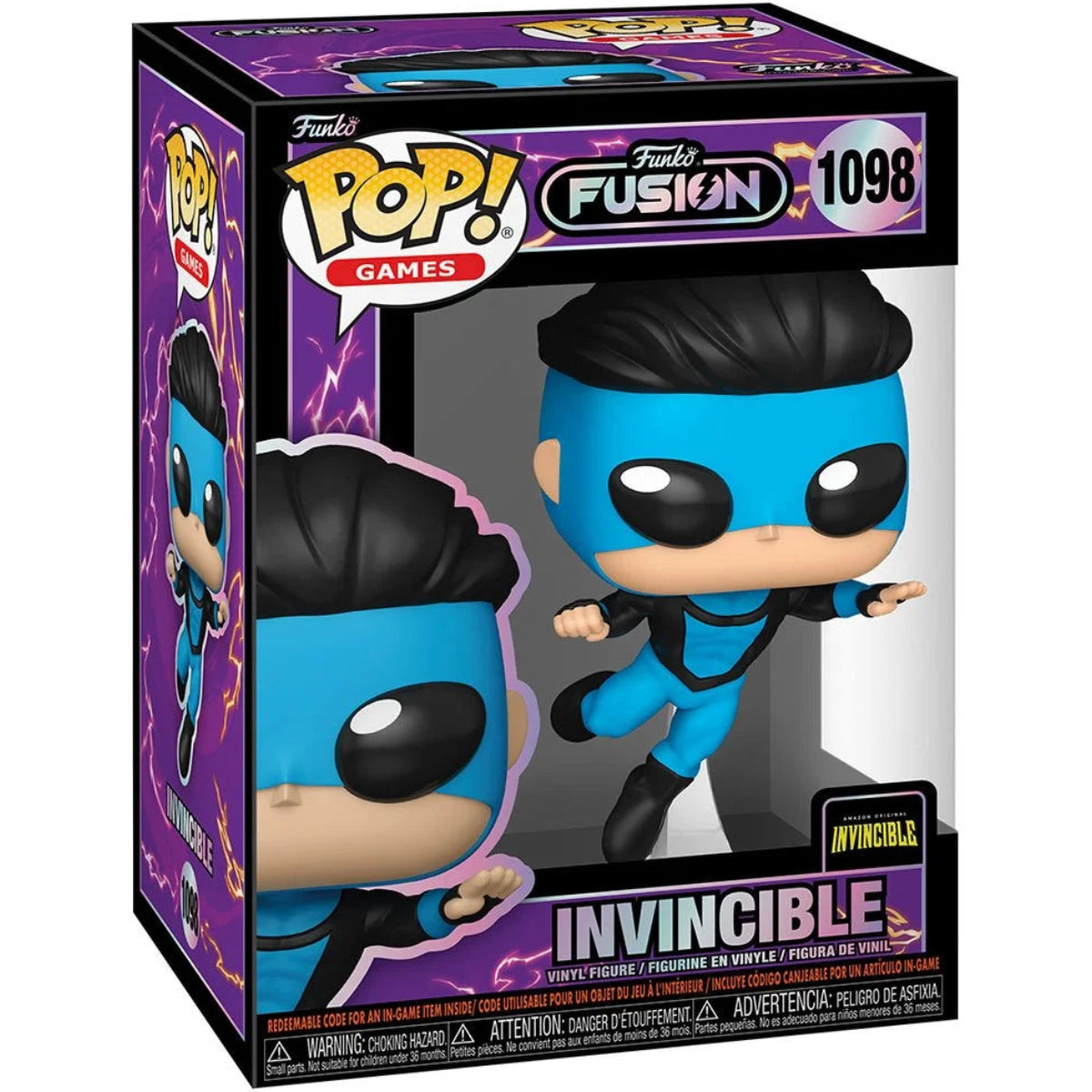 Funko Pop! Fusion Invincible vinyl figure packaging on a white background
