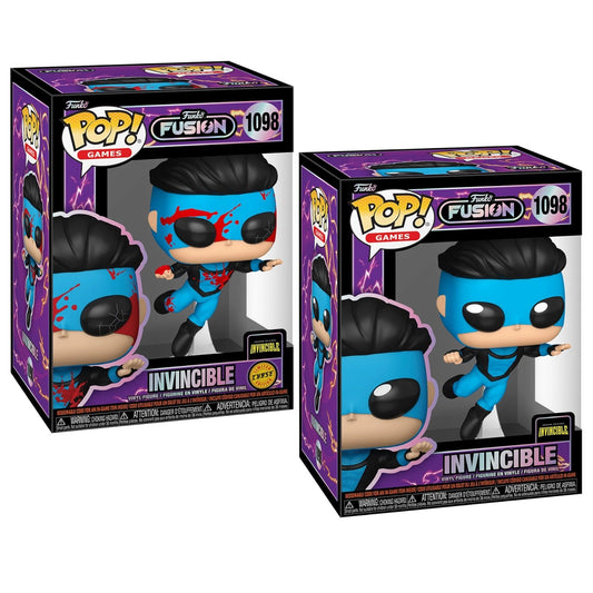 Funko POP! Invincible Bloody Invincible Chase & Common Bundle #1098