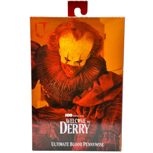 NECA IT Welcome to Derry Ultimate Blood Pennywise Action Figure