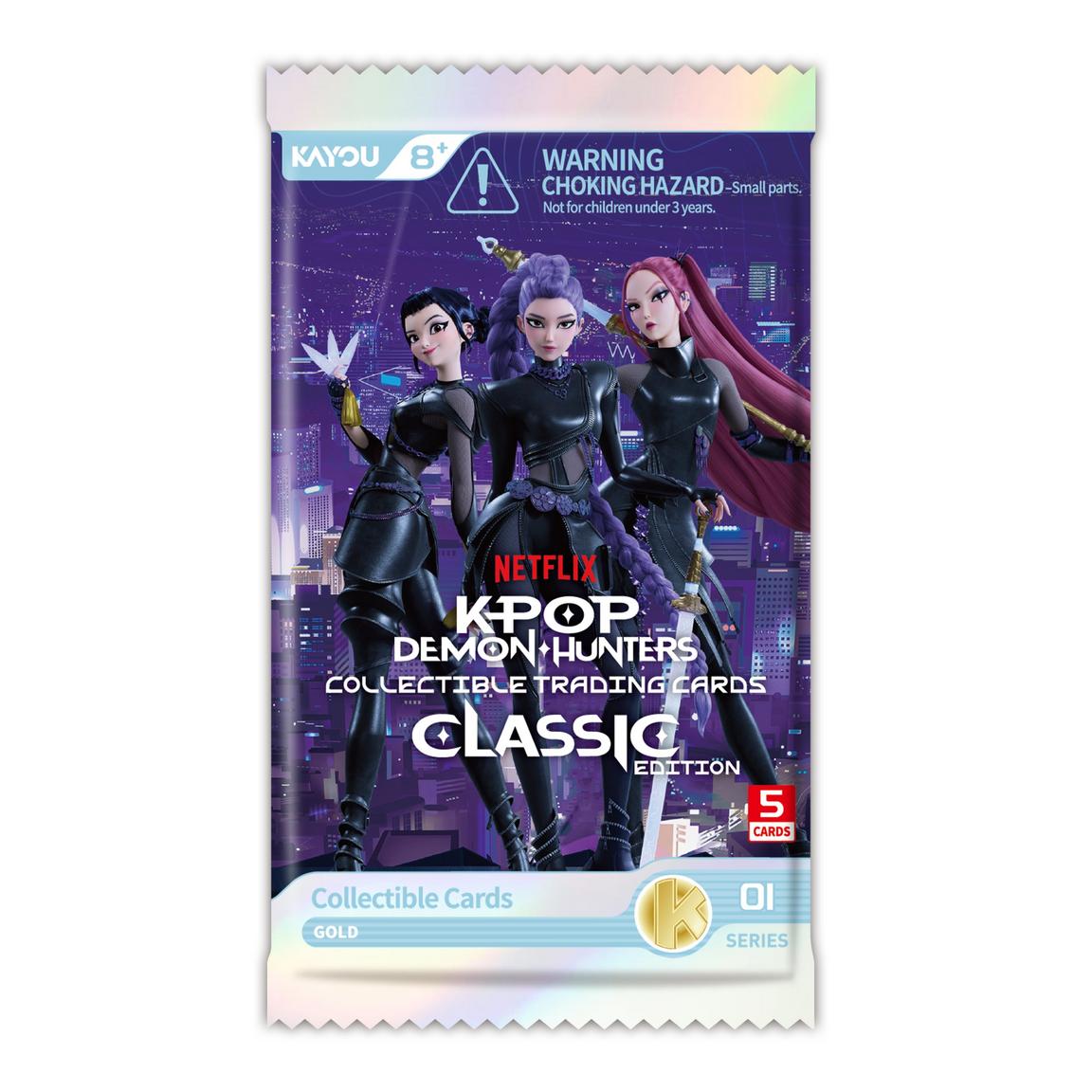 Kayou K-POP Demon Hunters Trading Cards 10-Pack Collector Box