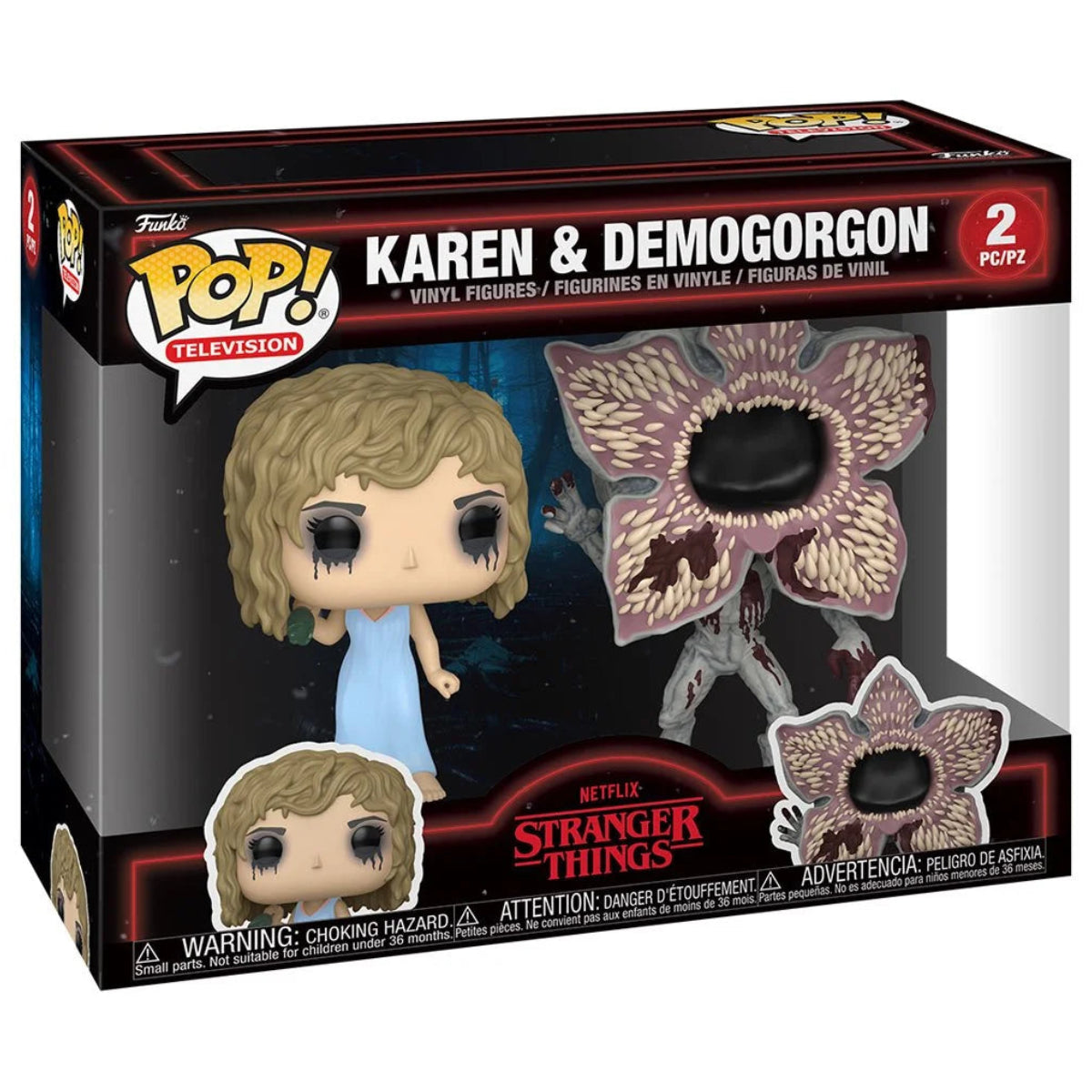 Funko POP! Stranger Things Karen & Demogorgon 2-Pack
