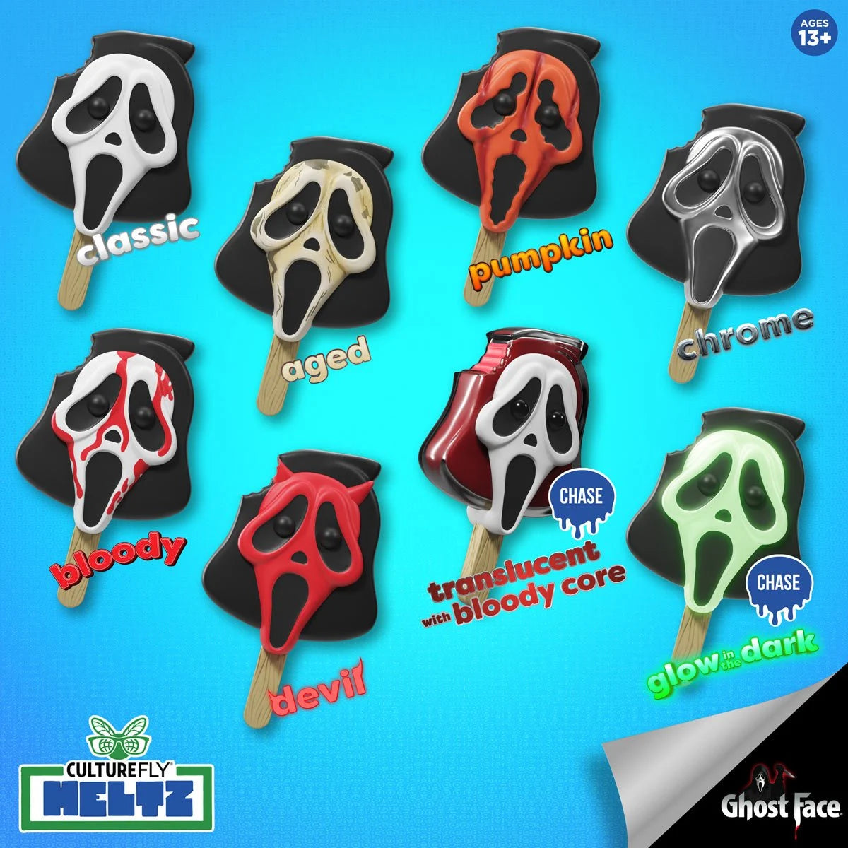 Culturefly SCREAM Ghost Face MELTZ Blind Box