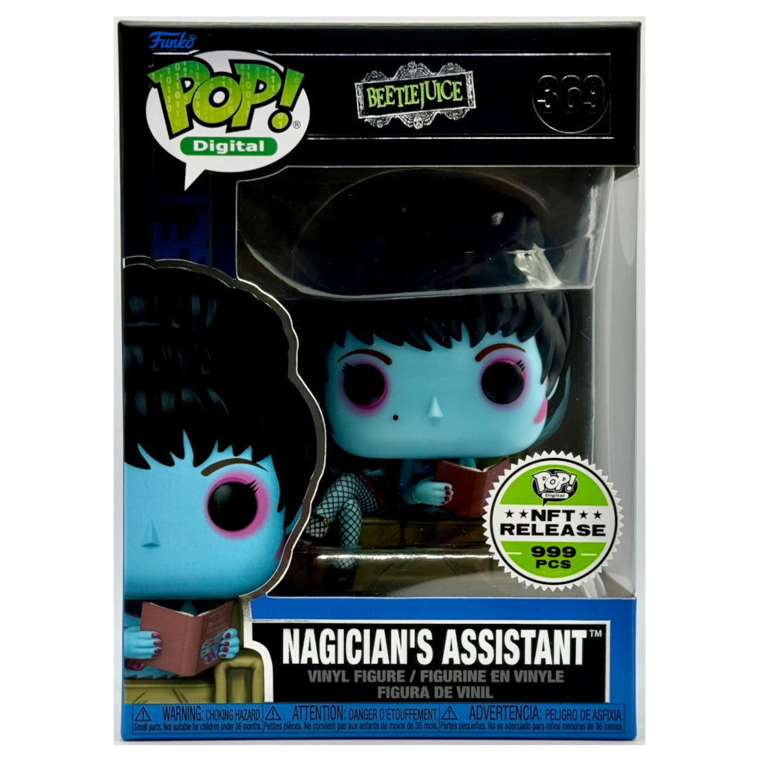 Funko POP! Beetlejuice Magician's Assistant Digital LE 999pcs #369