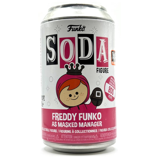 Funko SODA Freddy as Masked Manager NYCC Fright Night LE 800 pcs