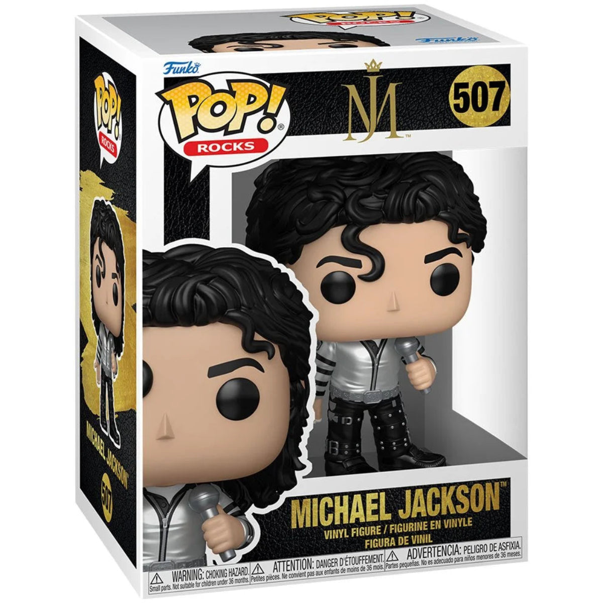 Funko Pop! Rocks Michael Jackson vinyl figure in packaging