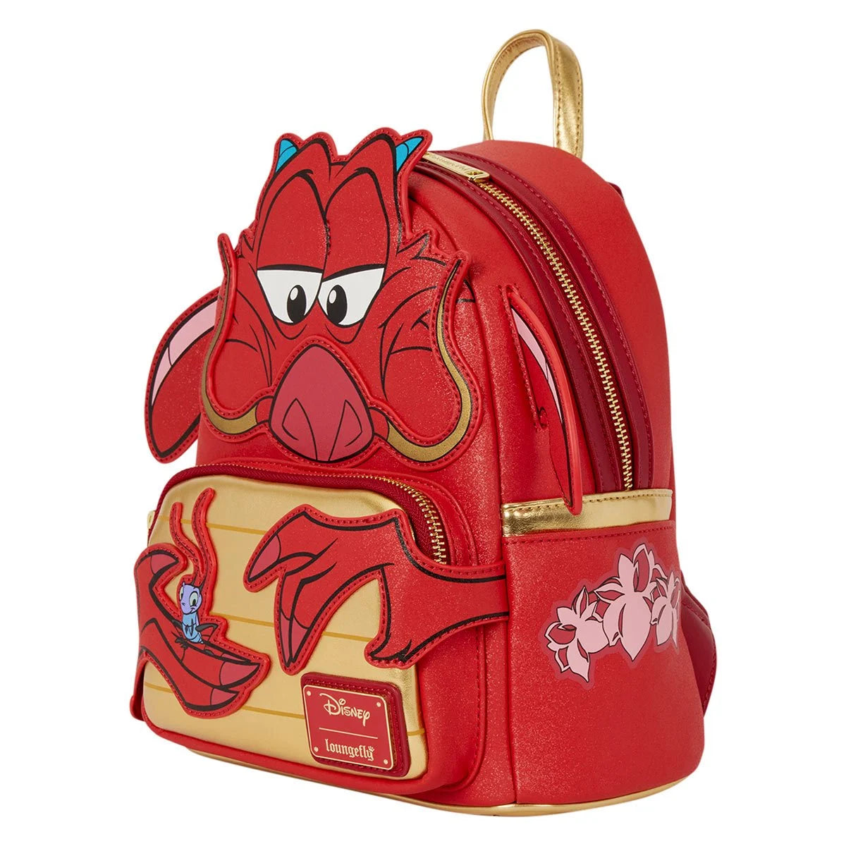 Loungefly Mulan Mushu Glitter Cosplay Mini-Backpack