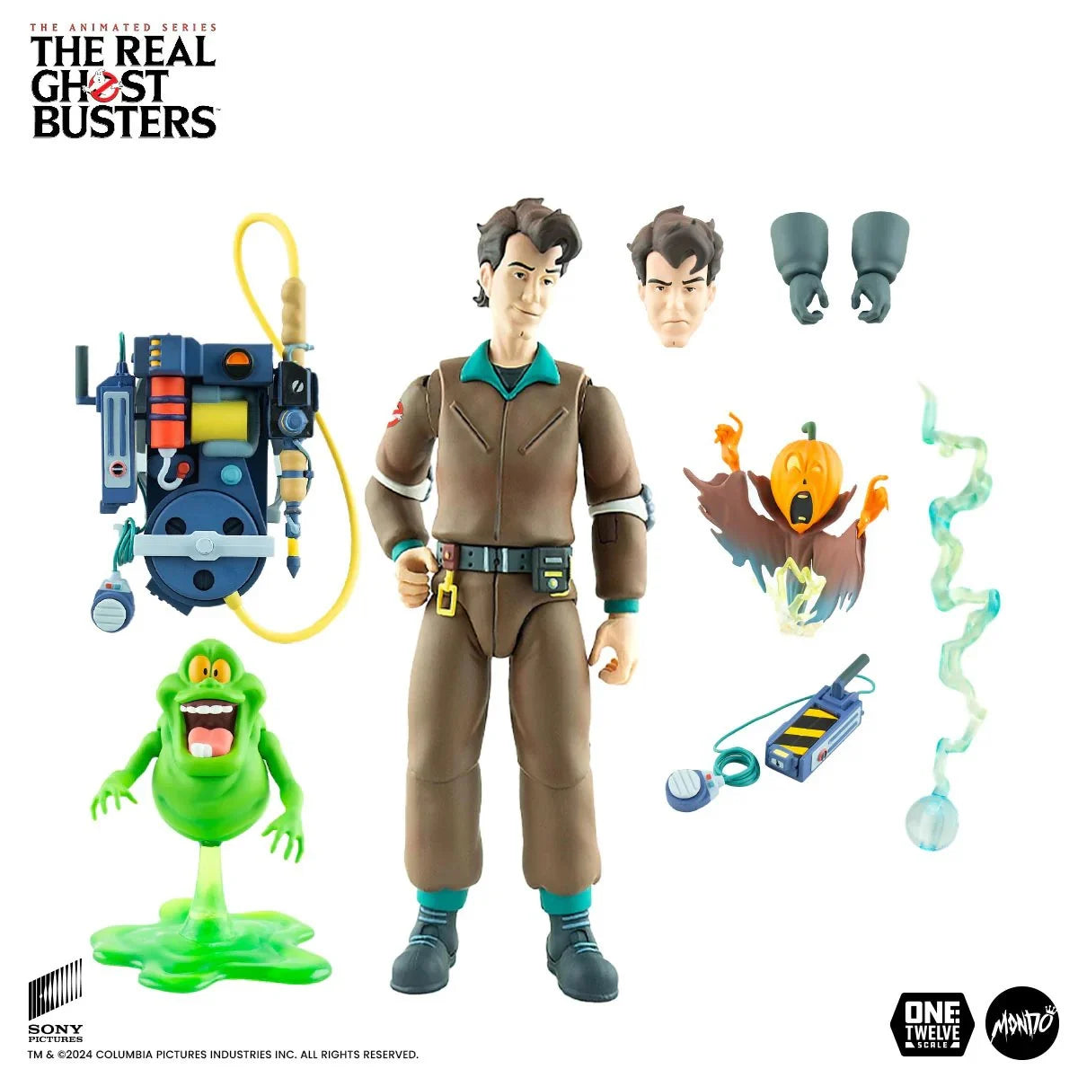 MONDO The Real Ghostbusters Peter Venkman 1:12 Action Figure
