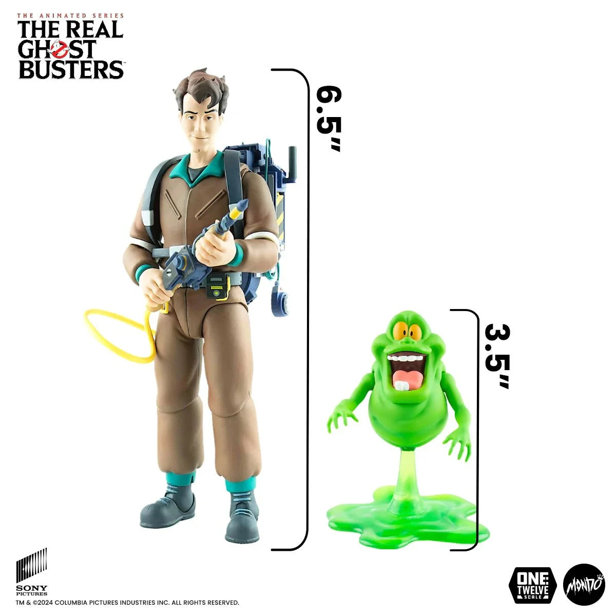 MONDO The Real Ghostbusters Peter Venkman 1:12 Action Figure