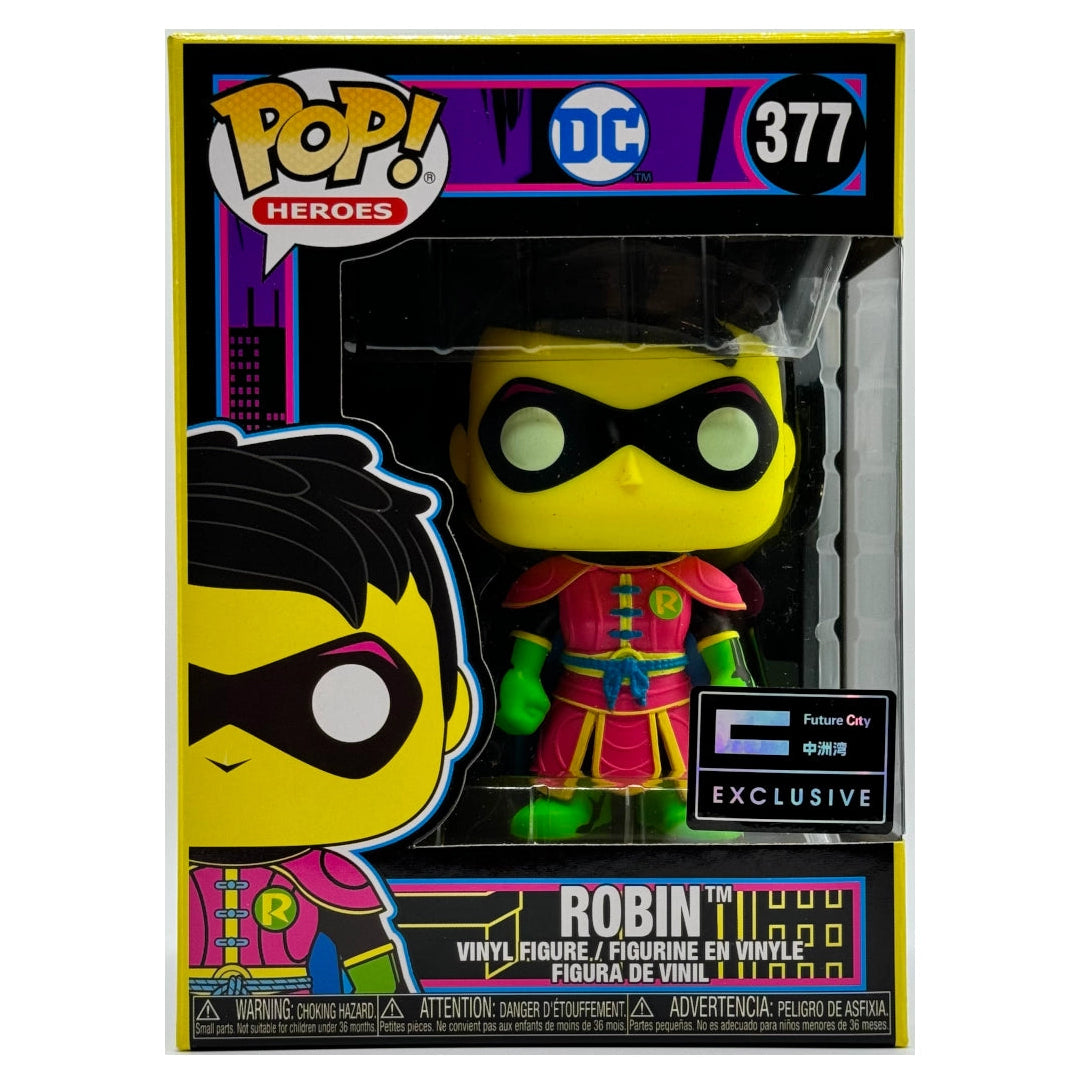 Funko POP! Batman Imperial Robin Black-Light Future City Exclusive #377