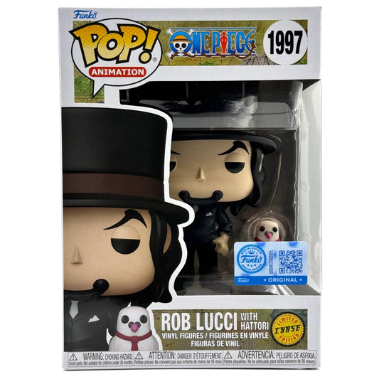 Funko POP! One Piece Rob Lucci with Hattori CHASE LE #1997