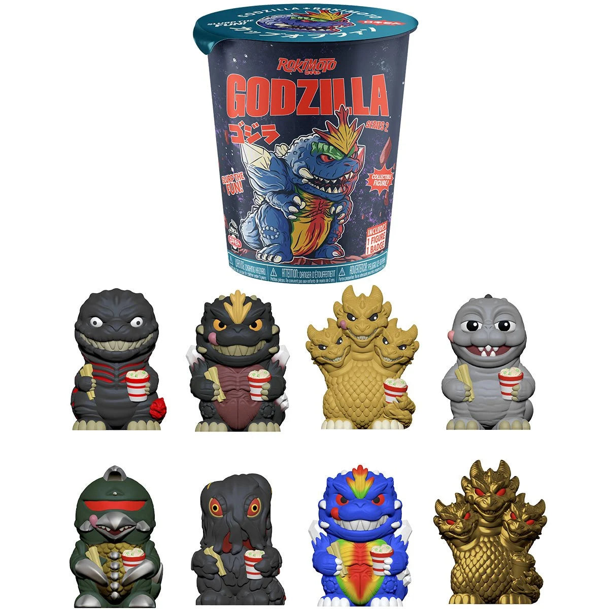 Rokimoto Godzilla Series 2 Mini Figure Blind Box