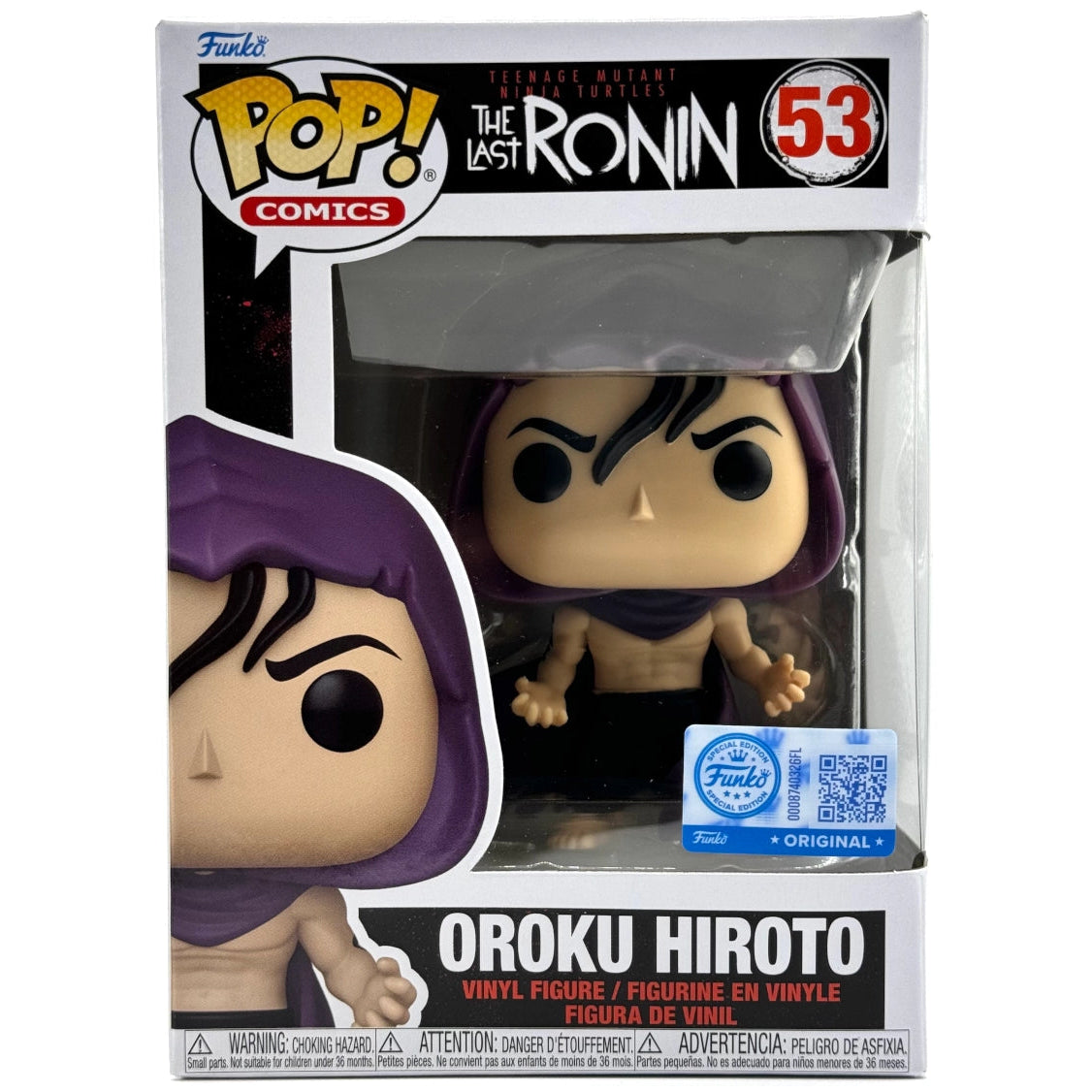 Funko Pop! vinyl figure packaging for Oroku Hiroto from The Last Ronin