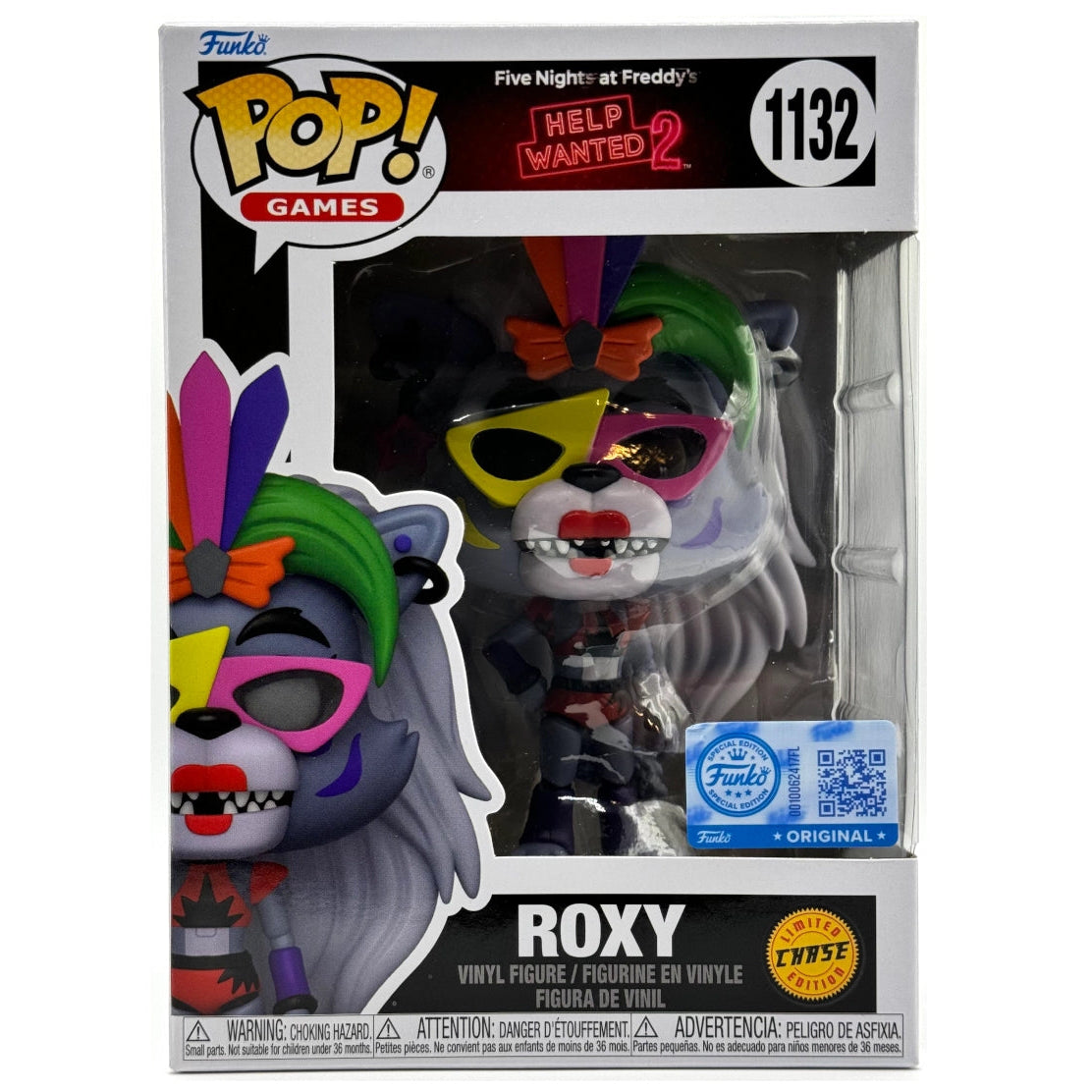Funko POP! FNAF 2 Help Wanted Roxy CHASE LE  #1132