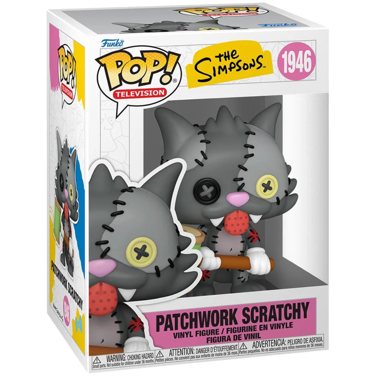 *PRE-ORDER* Funko POP! The Simpsons Patchwork Scratchy #1946