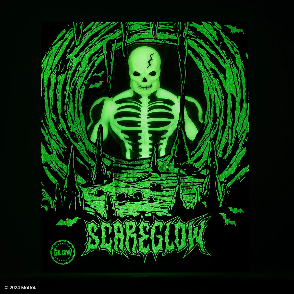 MONDO MOTU Scareglow Classic Variant GLOW in the Dark Figure