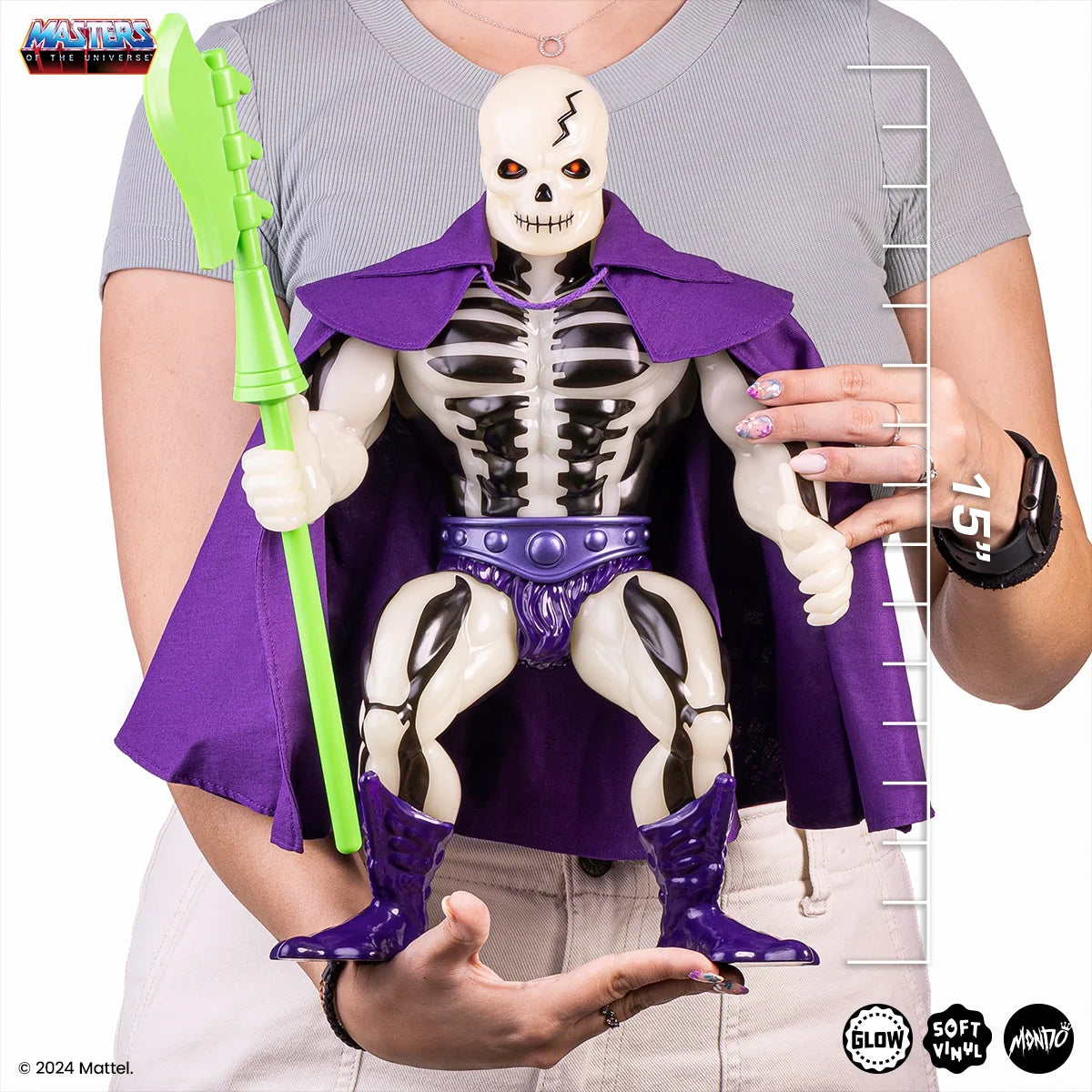 MONDO MOTU Scareglow Classic Variant GLOW in the Dark Figure