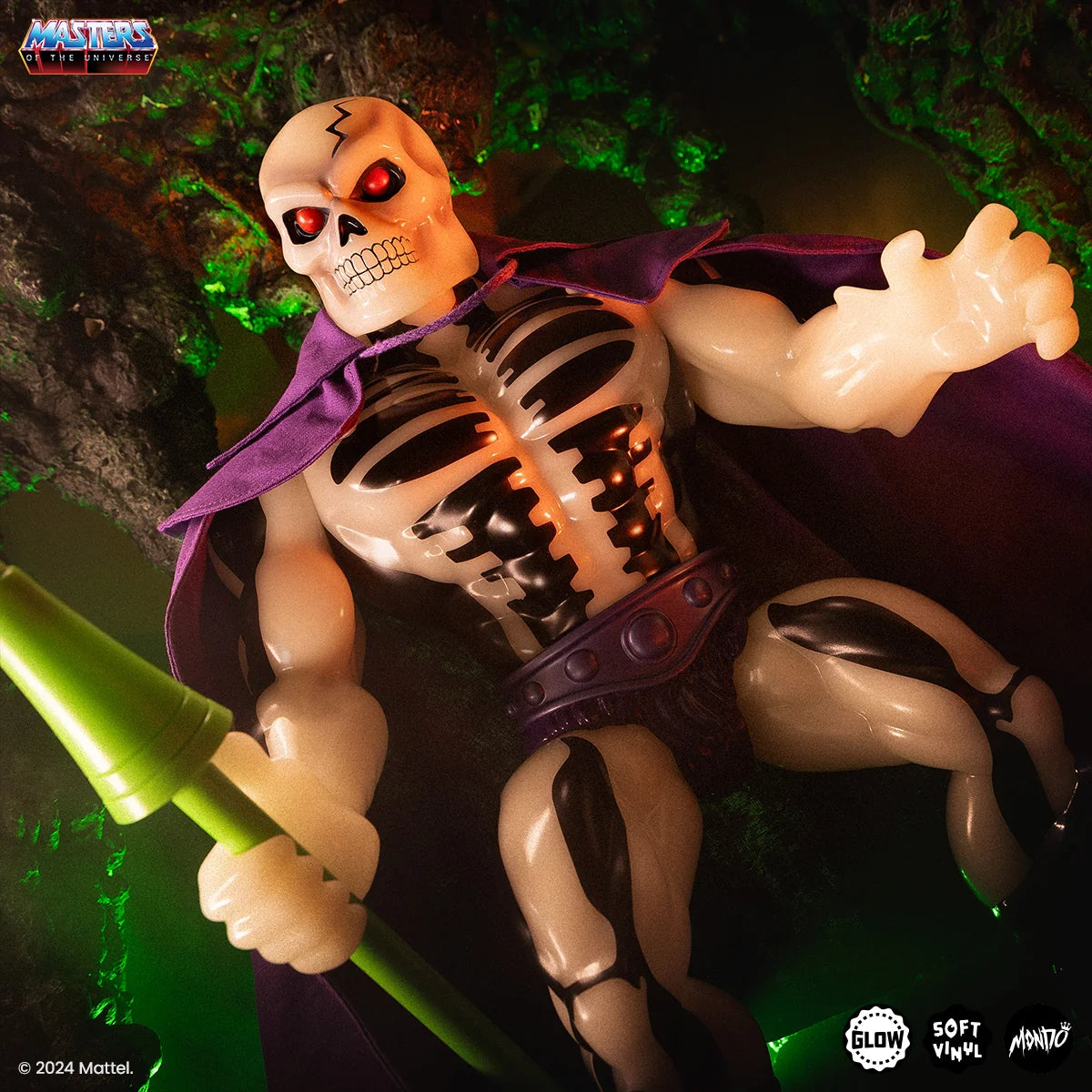 MONDO MOTU Scareglow Classic Variant GLOW in the Dark Figure