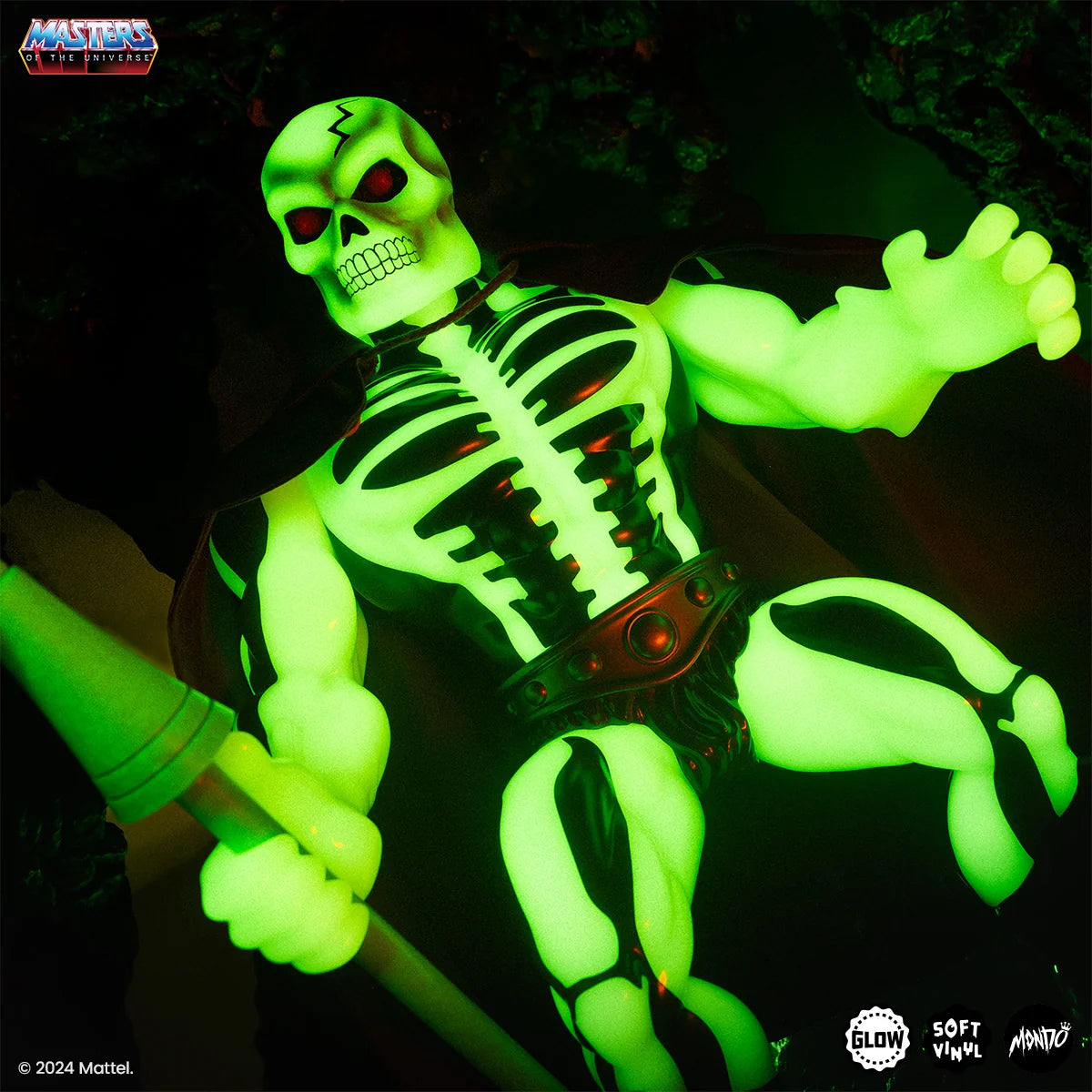 MONDO MOTU Scareglow Classic Variant GLOW in the Dark Figure