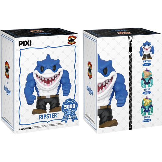 Thrilljoy PIX! Street Sharks Ripster Vinyl Figure