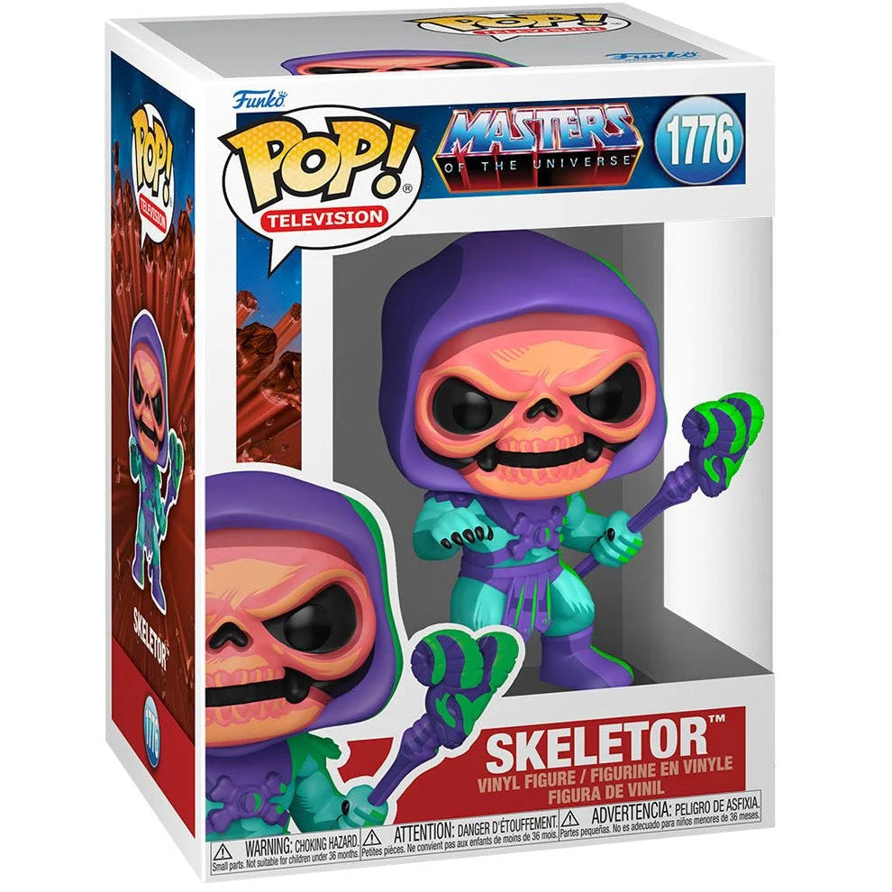 Funko POP! Masters of the Universe Retro Neon Skeletor #1776