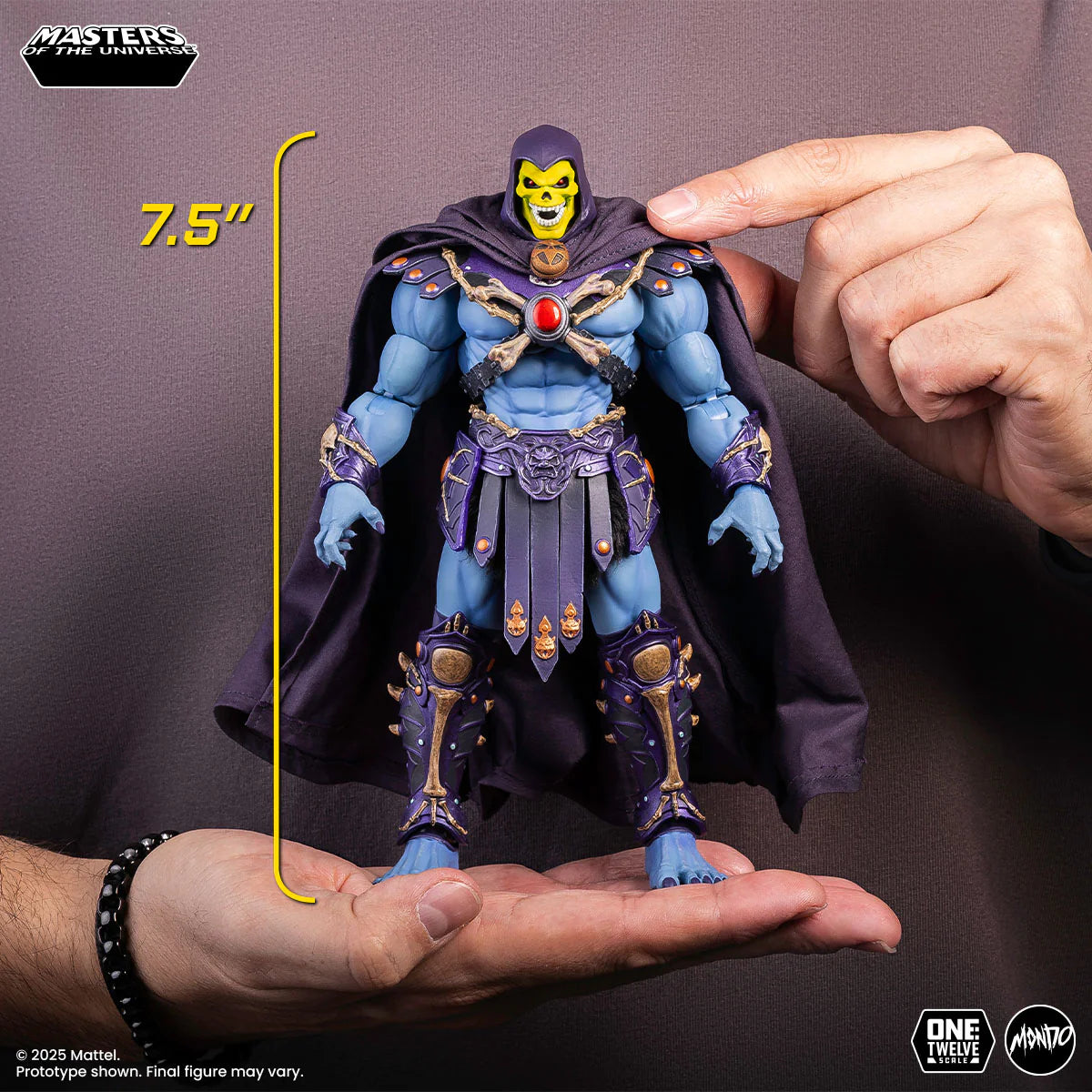 MONDO MOTU200X Masters of the Universe Skeletor 1/12 Action Figure