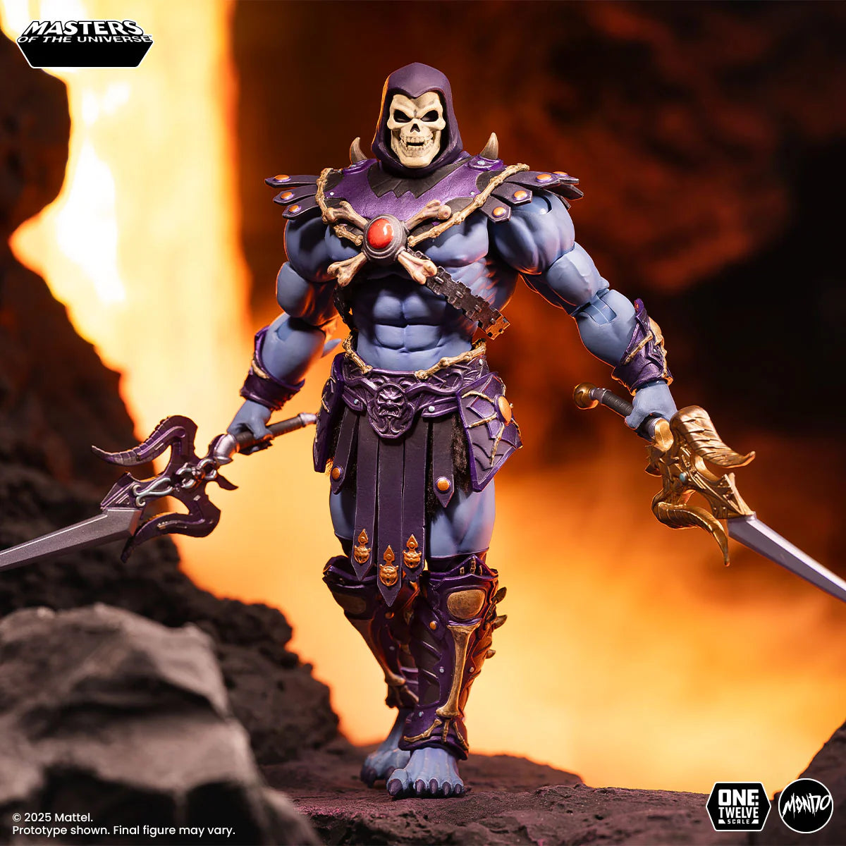 MONDO MOTU200X Masters of the Universe Skeletor 1/12 Action Figure