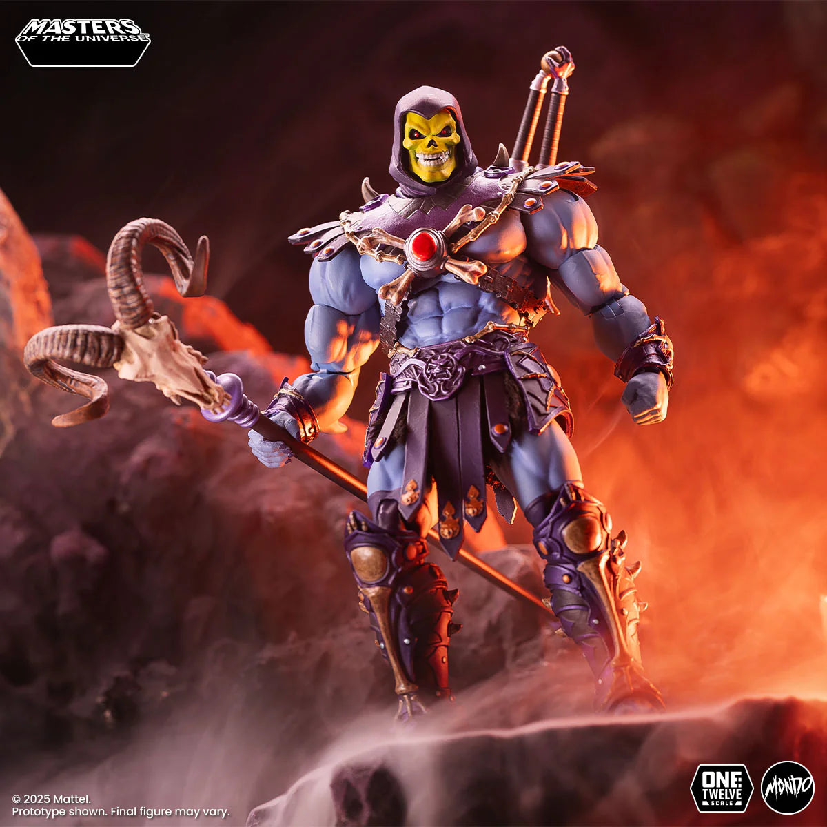 MONDO MOTU200X Masters of the Universe Skeletor 1/12 Action Figure