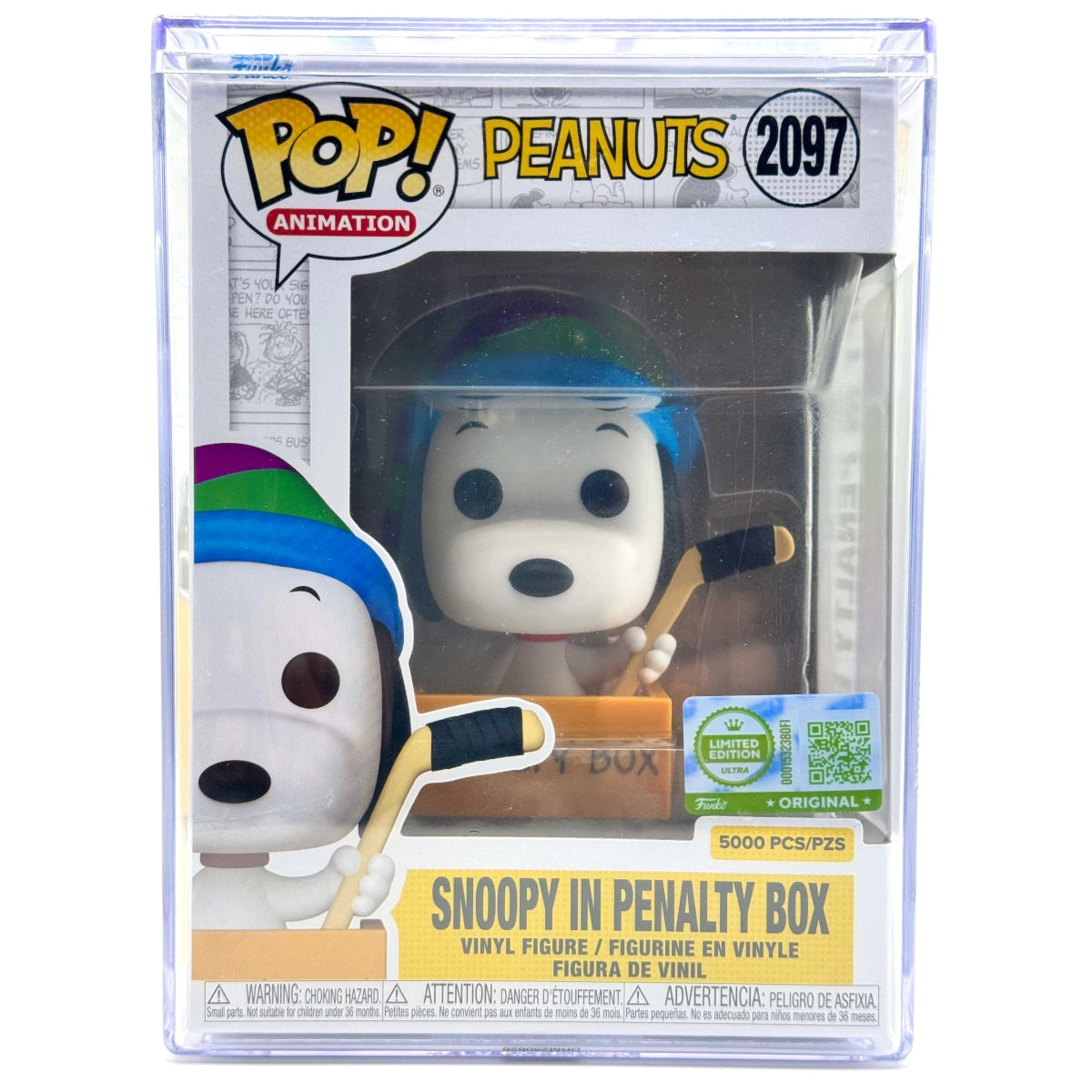 Funko POP! Peanuts Snoopy in Penalty Box Ultra LE 5000 #2097