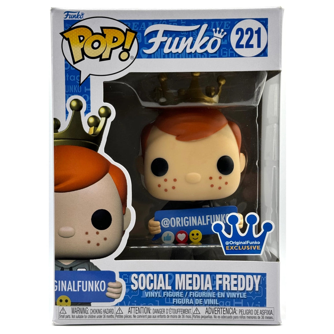 Funko POP! Social Media Freddy SDCC Exclusive #221
