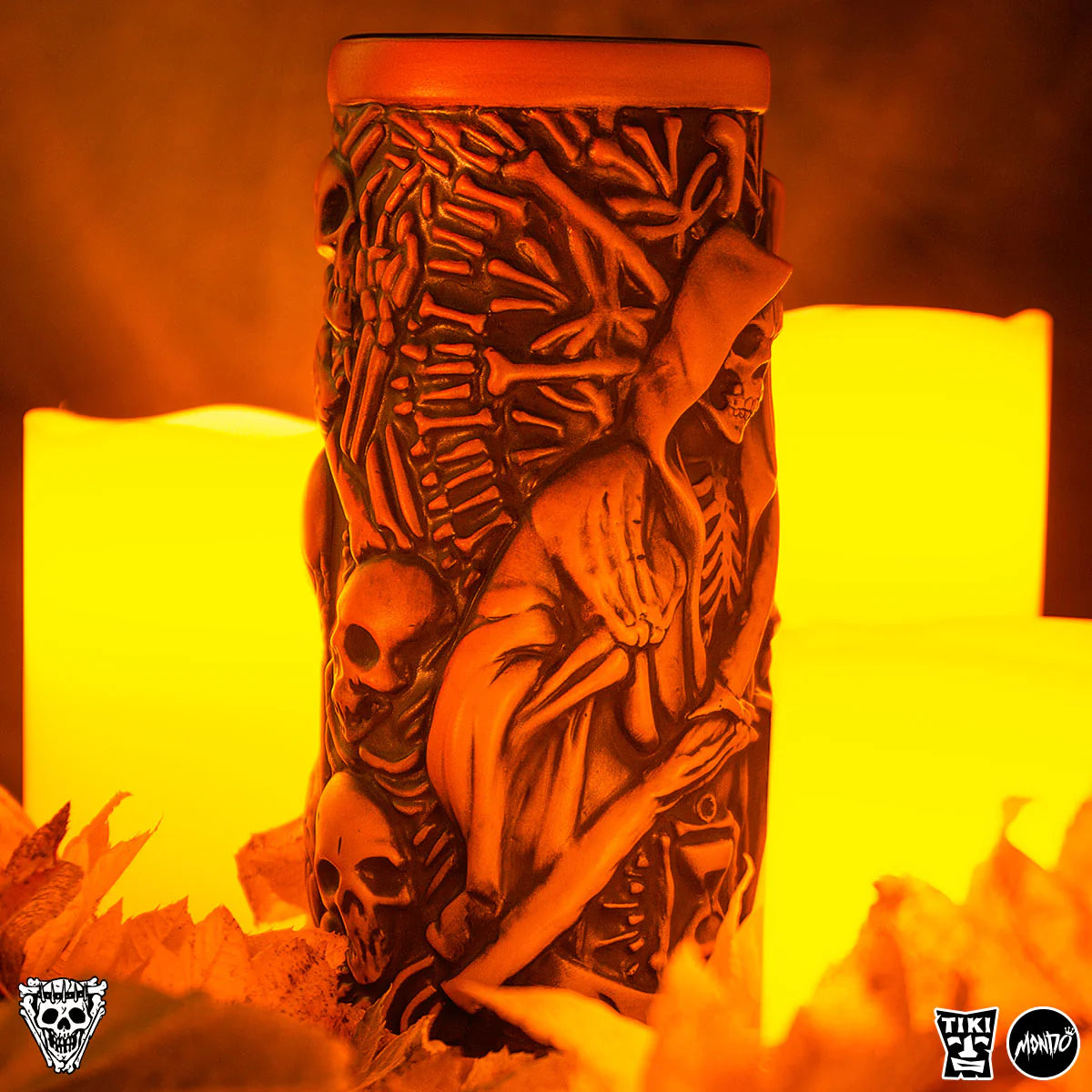 MONDO Splendor & Riches Hand-Made Tiki Mug All Hallows Eve Variant