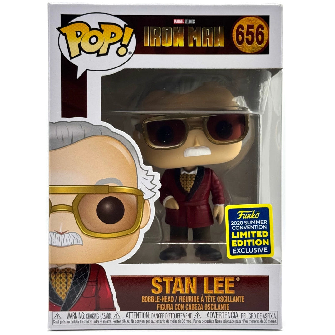 Funko POP! Marvel Stan Lee Iron Man Cameo Convention Exclusive #656
