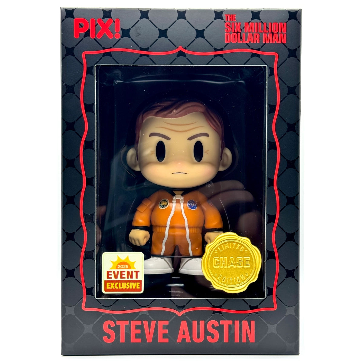 Thrilljoy PIX! Six Million Dollar Man Steve Austin Event Exclusive CHASE LE