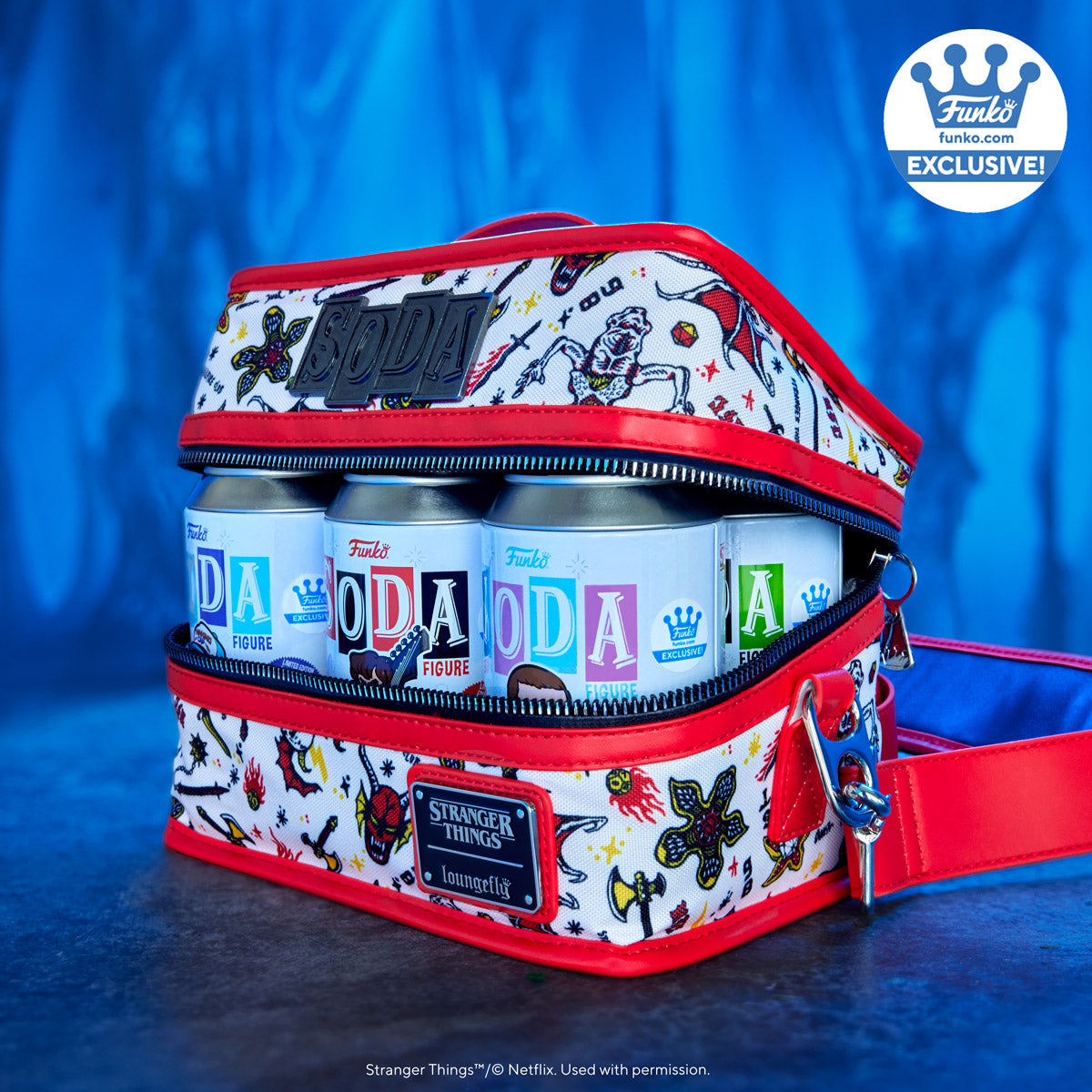 Funko SODA Stranger Things 6-Pack with Loungefly Cooler