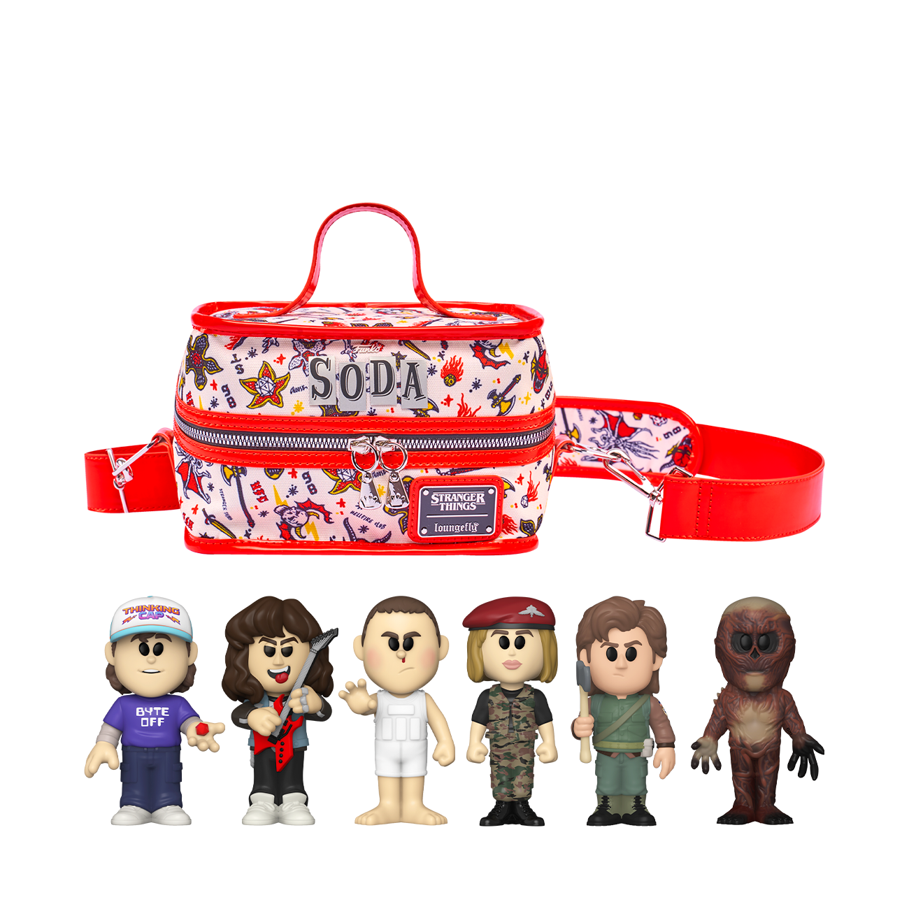 Funko SODA Stranger Things 6-Pack with Loungefly Cooler