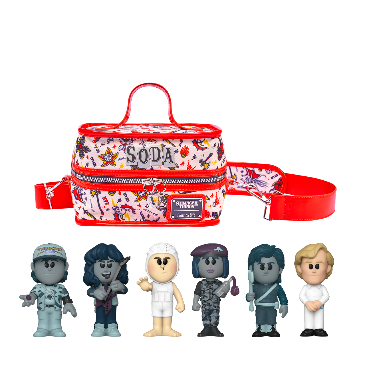 Funko SODA Stranger Things 6-Pack with Loungefly Cooler