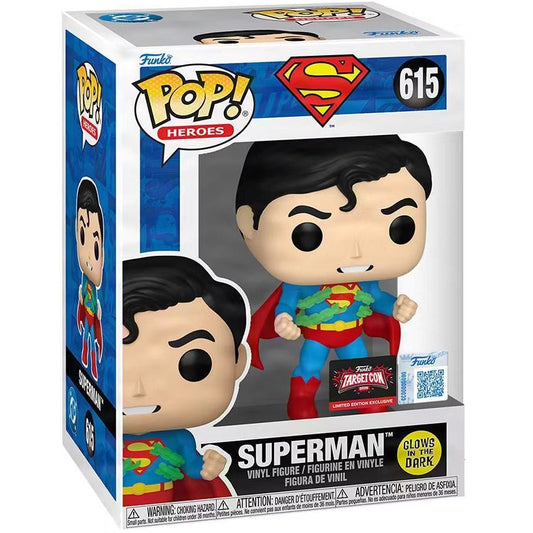 Superman Funko Pop! vinyl figure in packaging on a white background