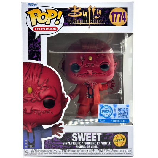 Funko Pop! vinyl figure packaging with 'Buffy the Vampire Slayer' branding