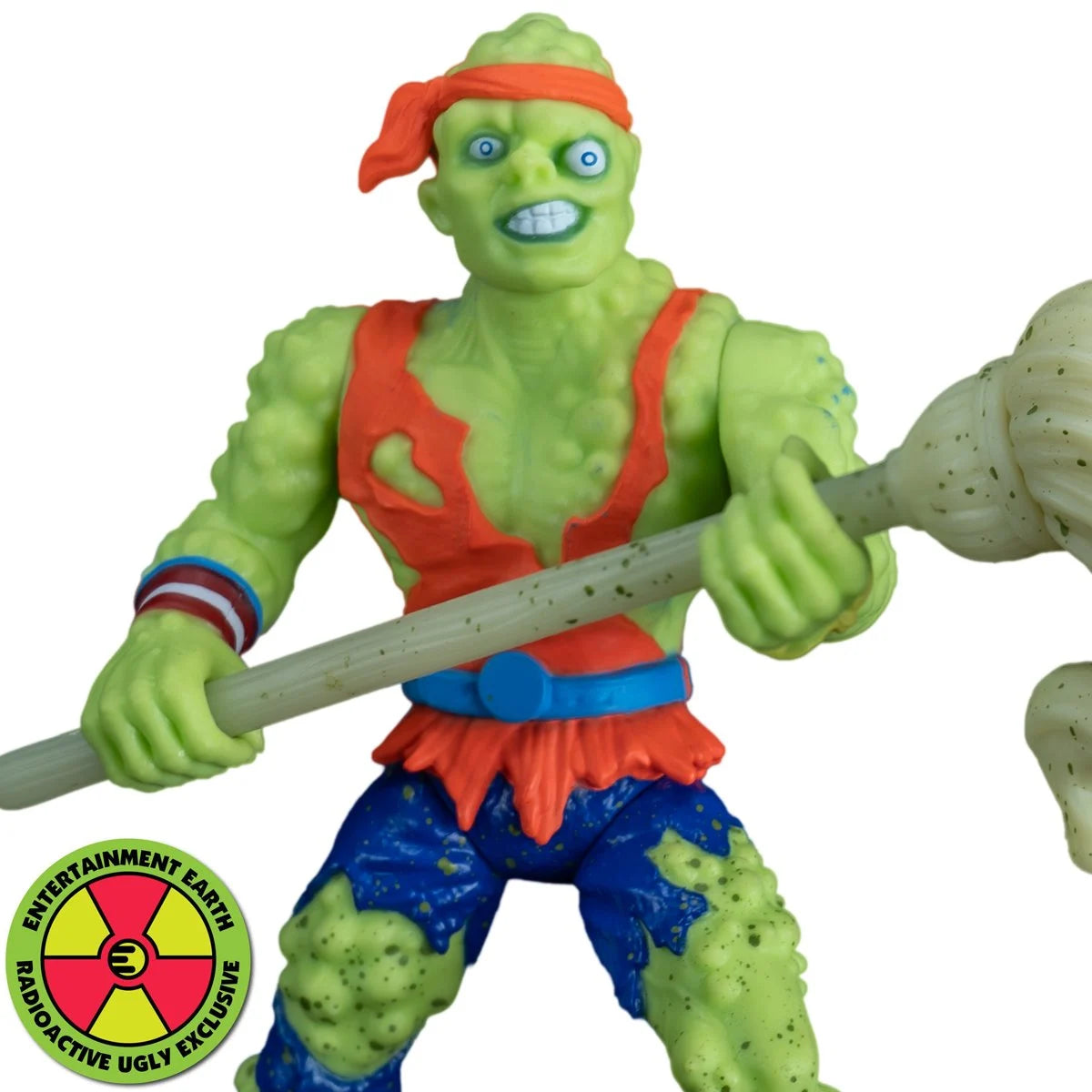 Trick or Treat Studios Toxic Crusaders Toxie GLOW  5" Action Figure EE Exclusive