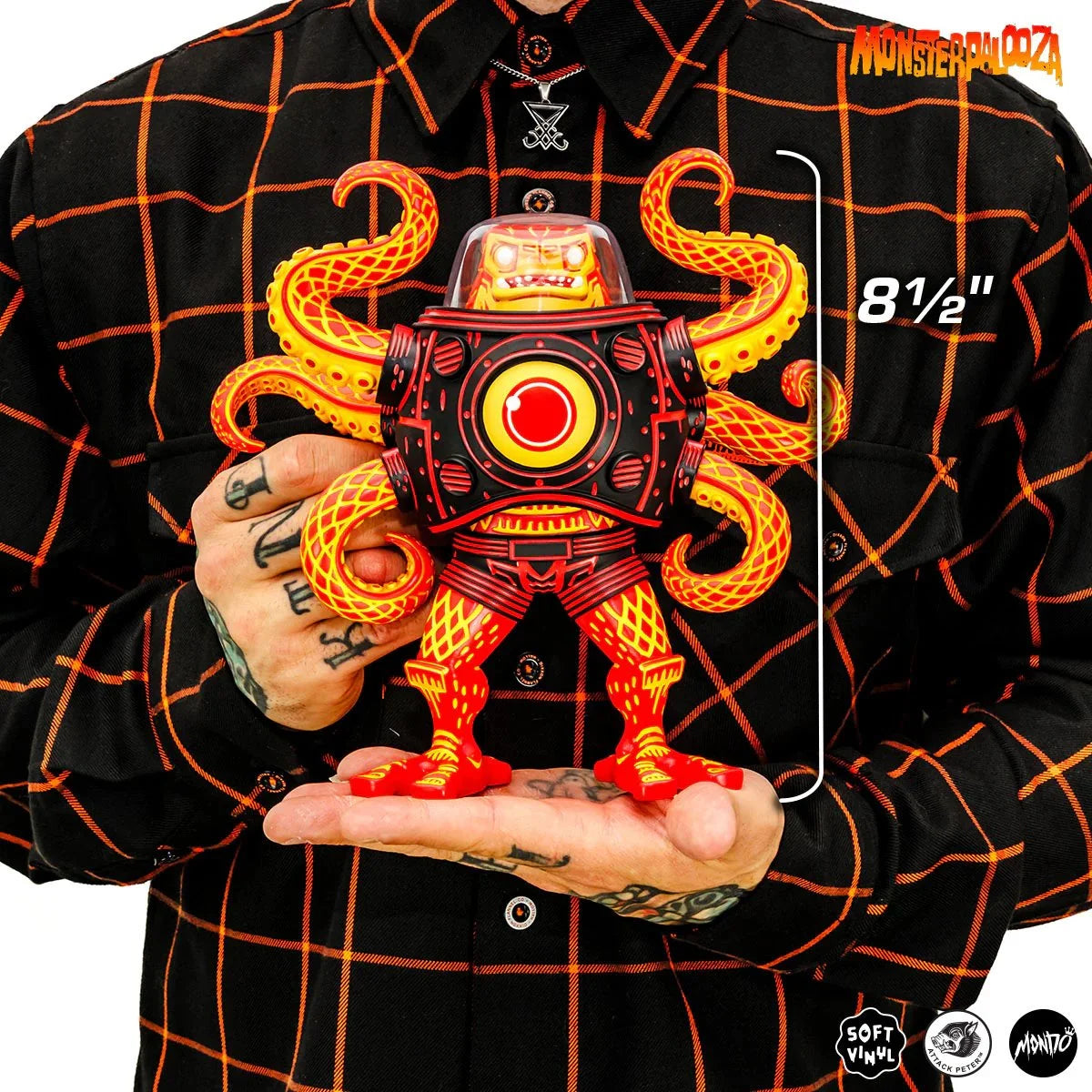 MONDO Takoro by Attack Peter Heat Wave Variant Monsterpalooza LE 250 pcs