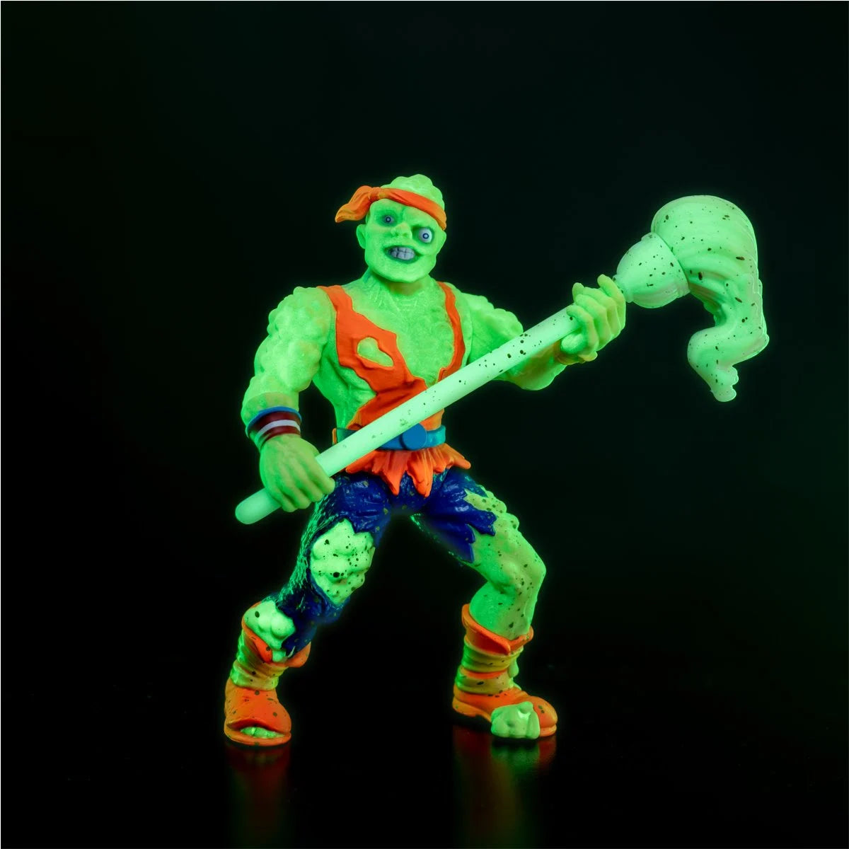 Trick or Treat Studios Toxic Crusaders Toxie GLOW  5" Action Figure EE Exclusive