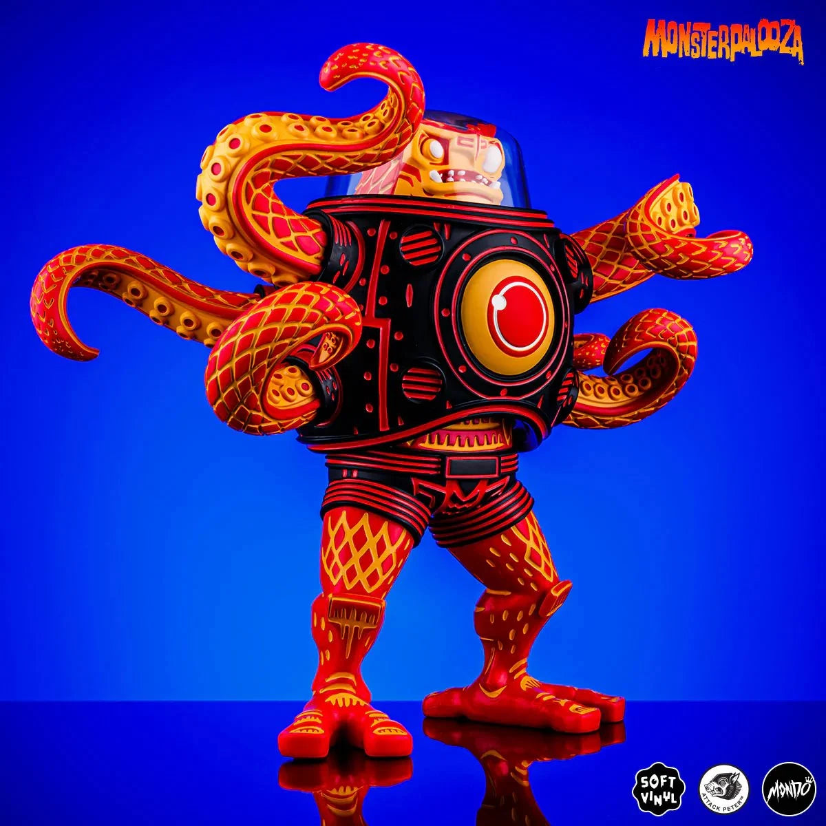 MONDO Takoro by Attack Peter Heat Wave Variant Monsterpalooza LE 250 pcs
