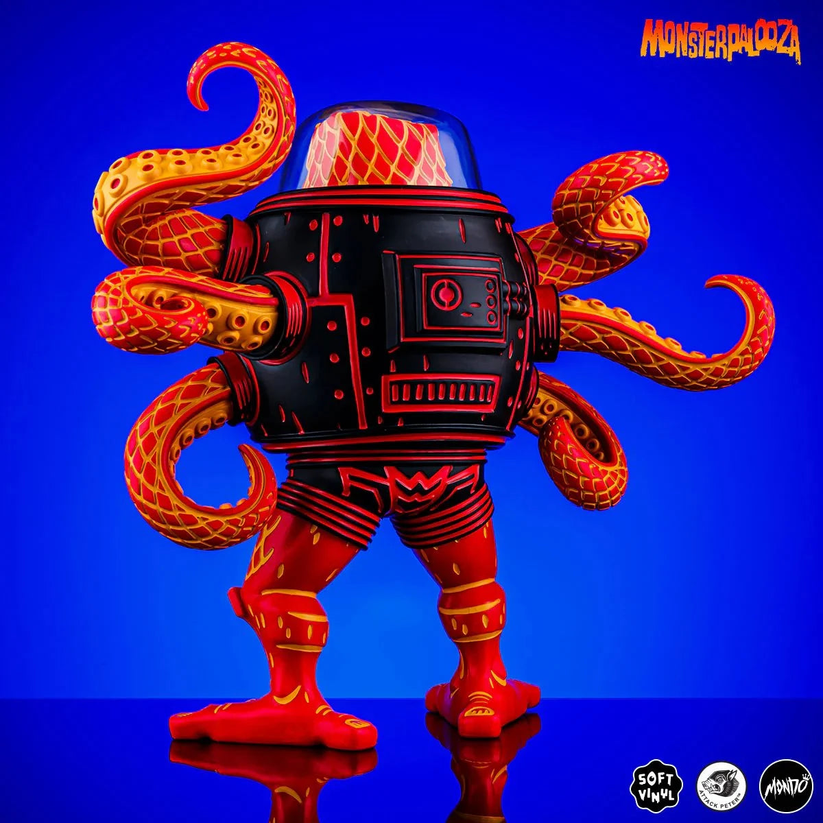 MONDO Takoro by Attack Peter Heat Wave Variant Monsterpalooza LE 250 pcs