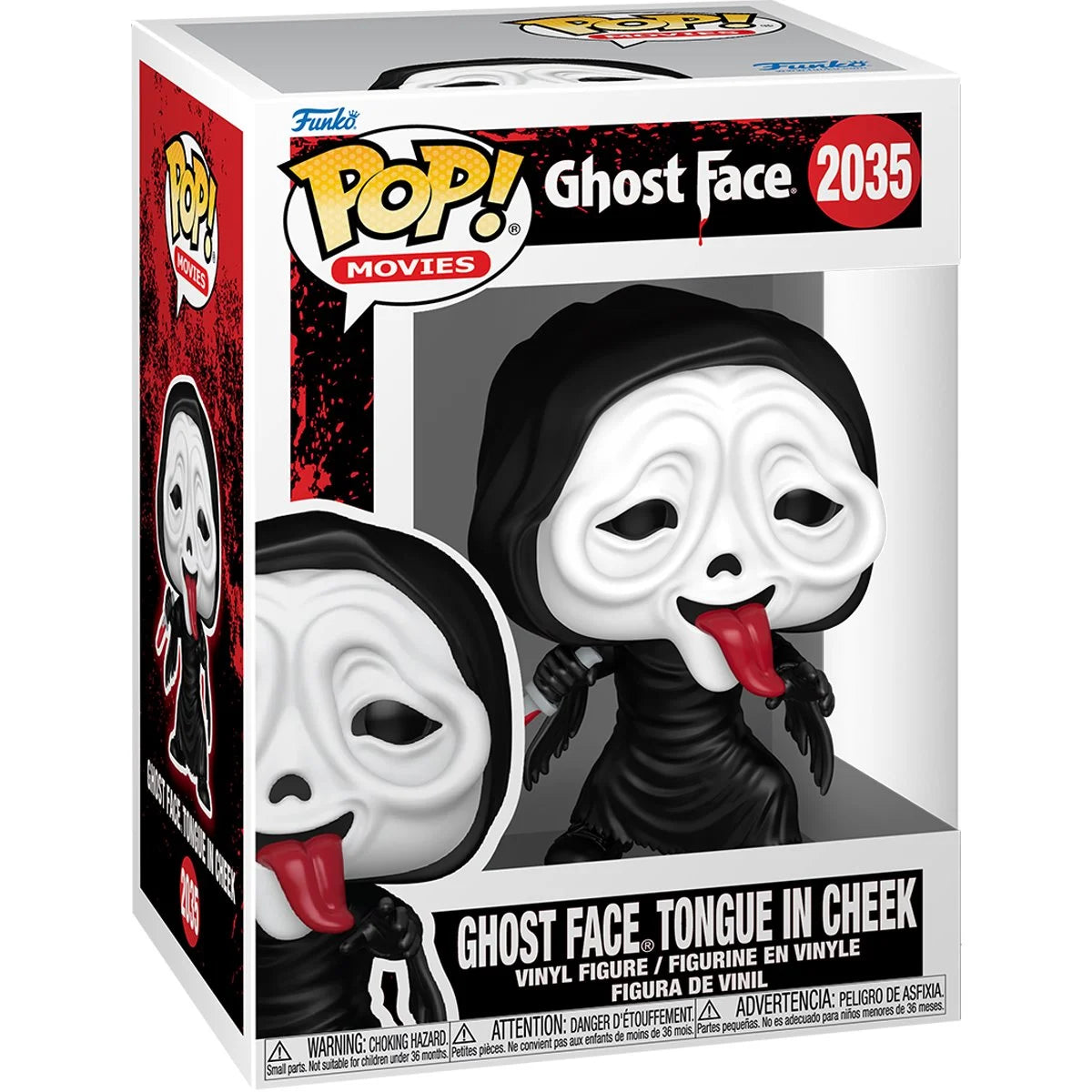 Funko POP! SCREAM Ghost Face Tongue in Cheek #2035