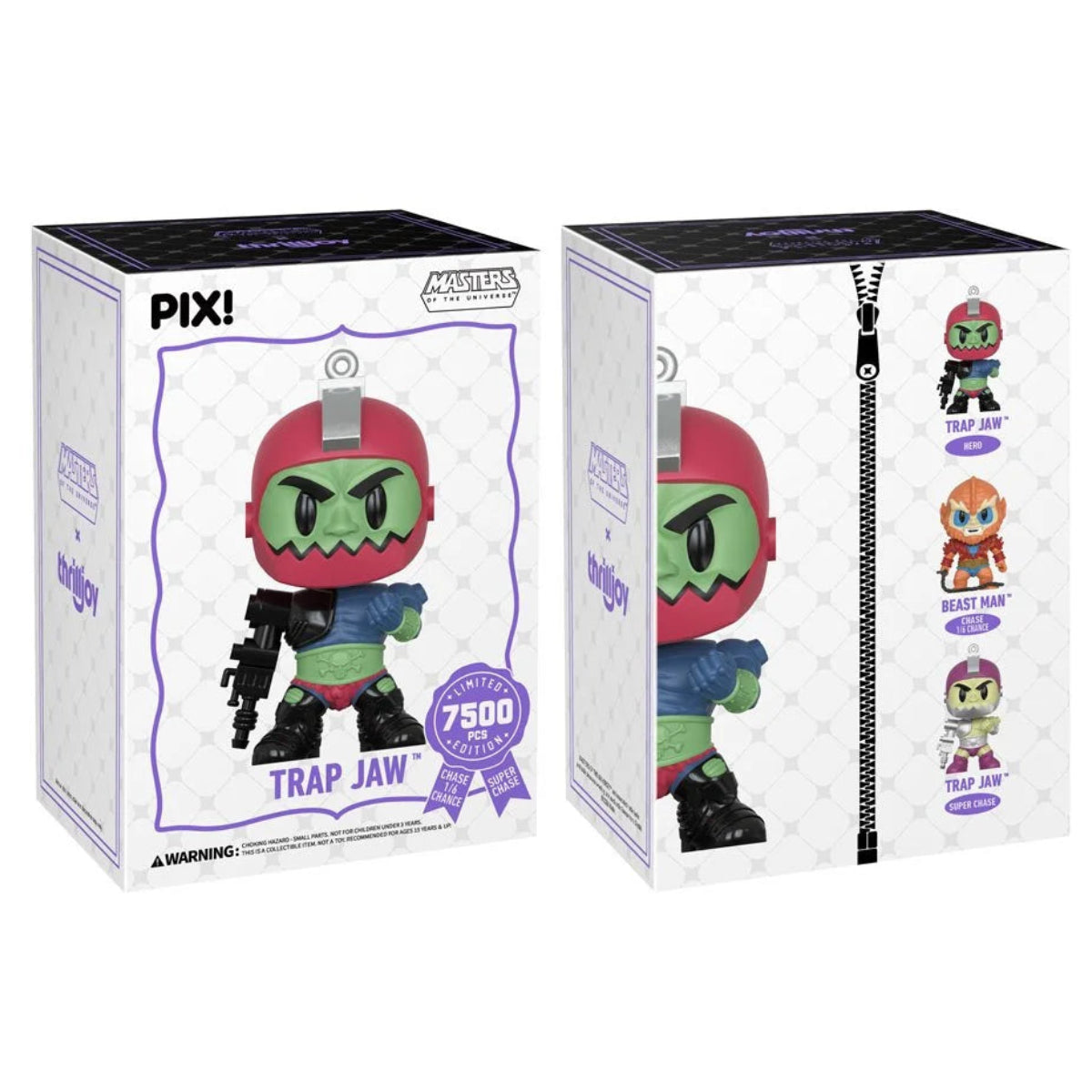 Thrilljoy PIX! MOTU Masters of the Universe Trap Jaw