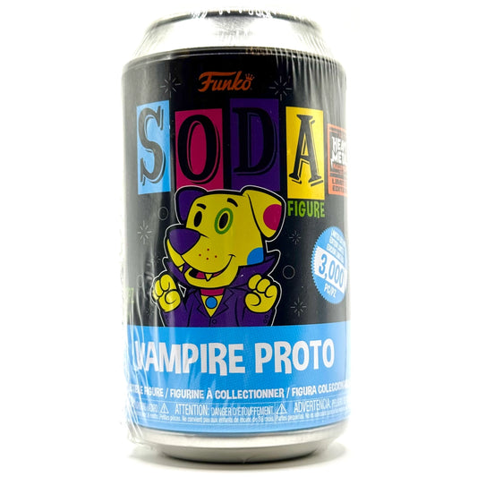 Funko SODA Vampire Proto Blacklight Heavy Metal Halloween LE 3000pcs